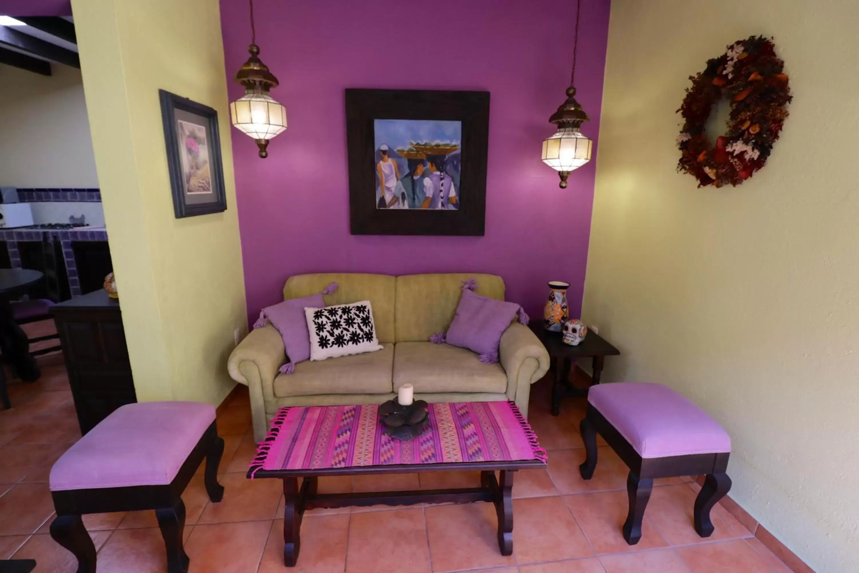 Living room, Seating Area in Casa Mia Suites