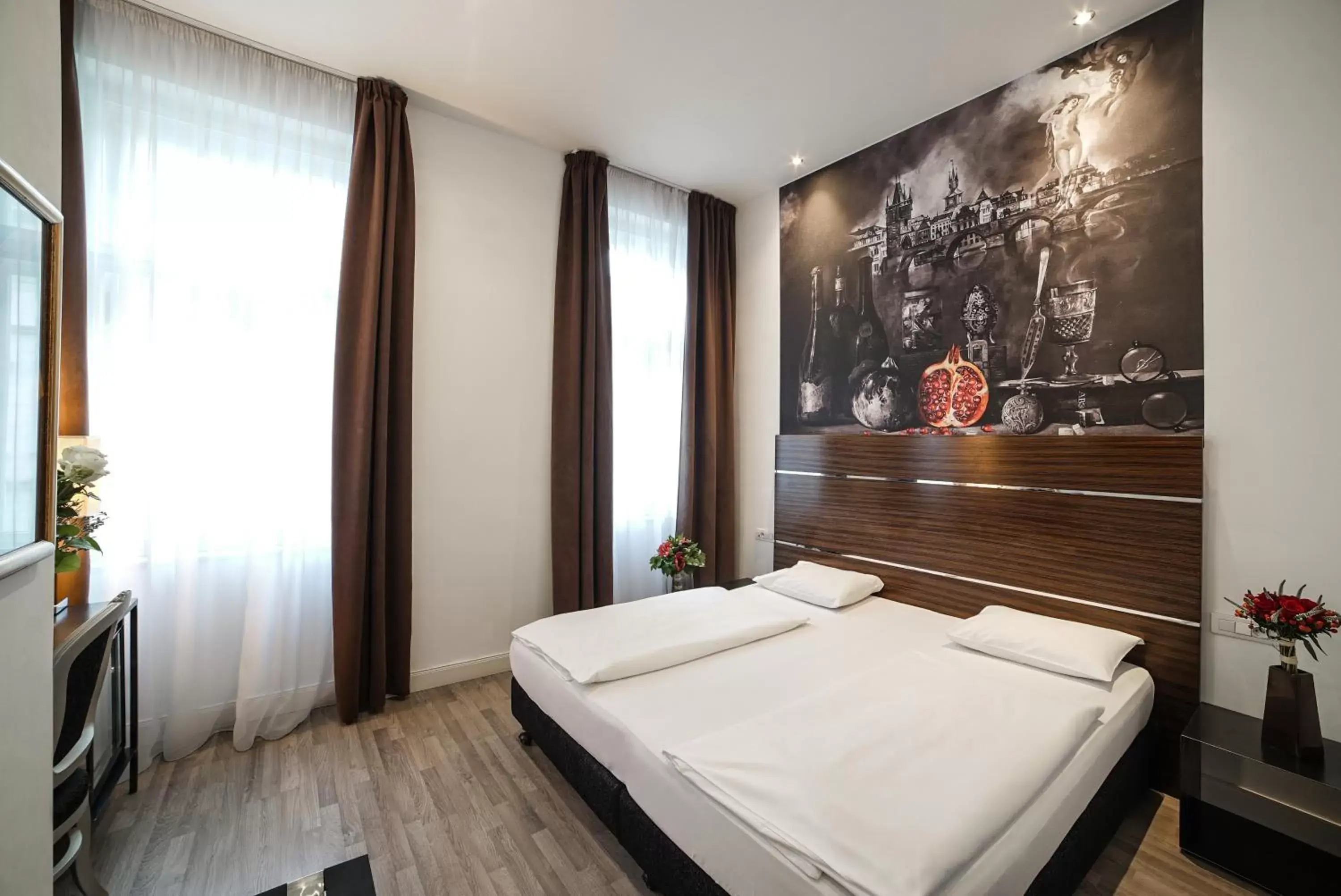 Bedroom, Bed in Hotel Assenzio Prague