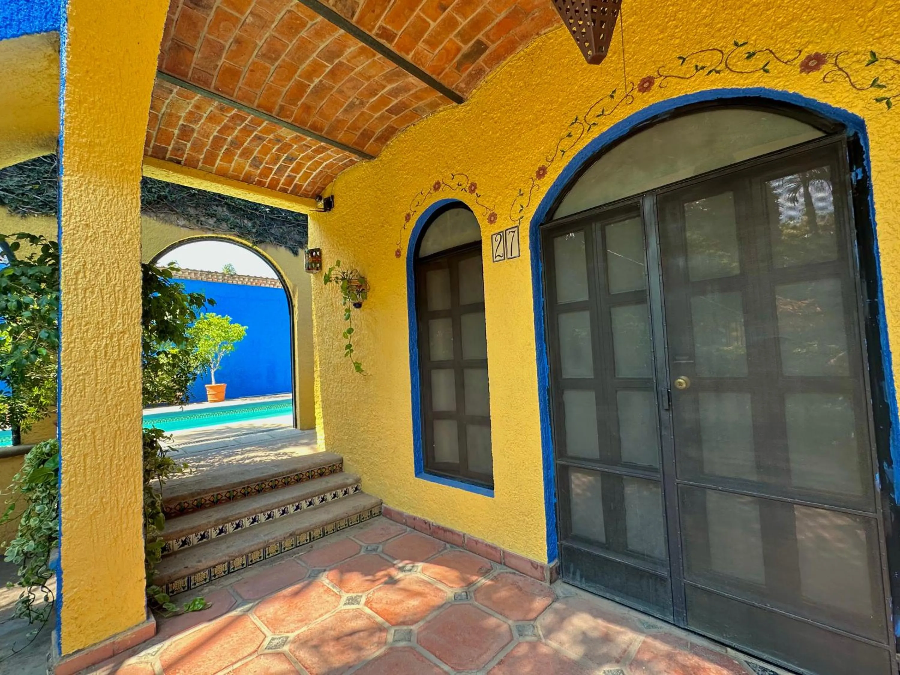 Pool view in La Villa del Ensueno Boutique Hotel