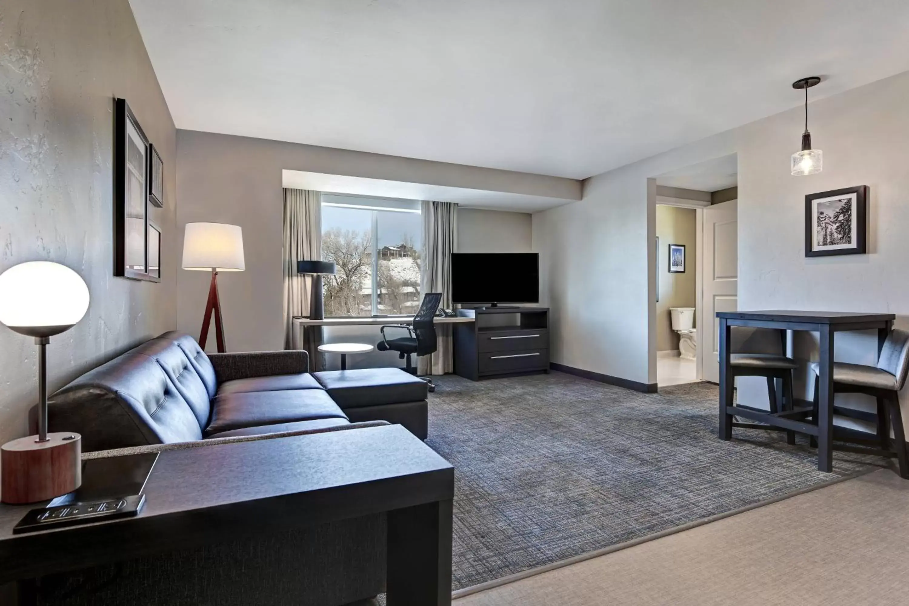 Living room, Seating Area in Residence Inn by Marriott Steamboat Springs
