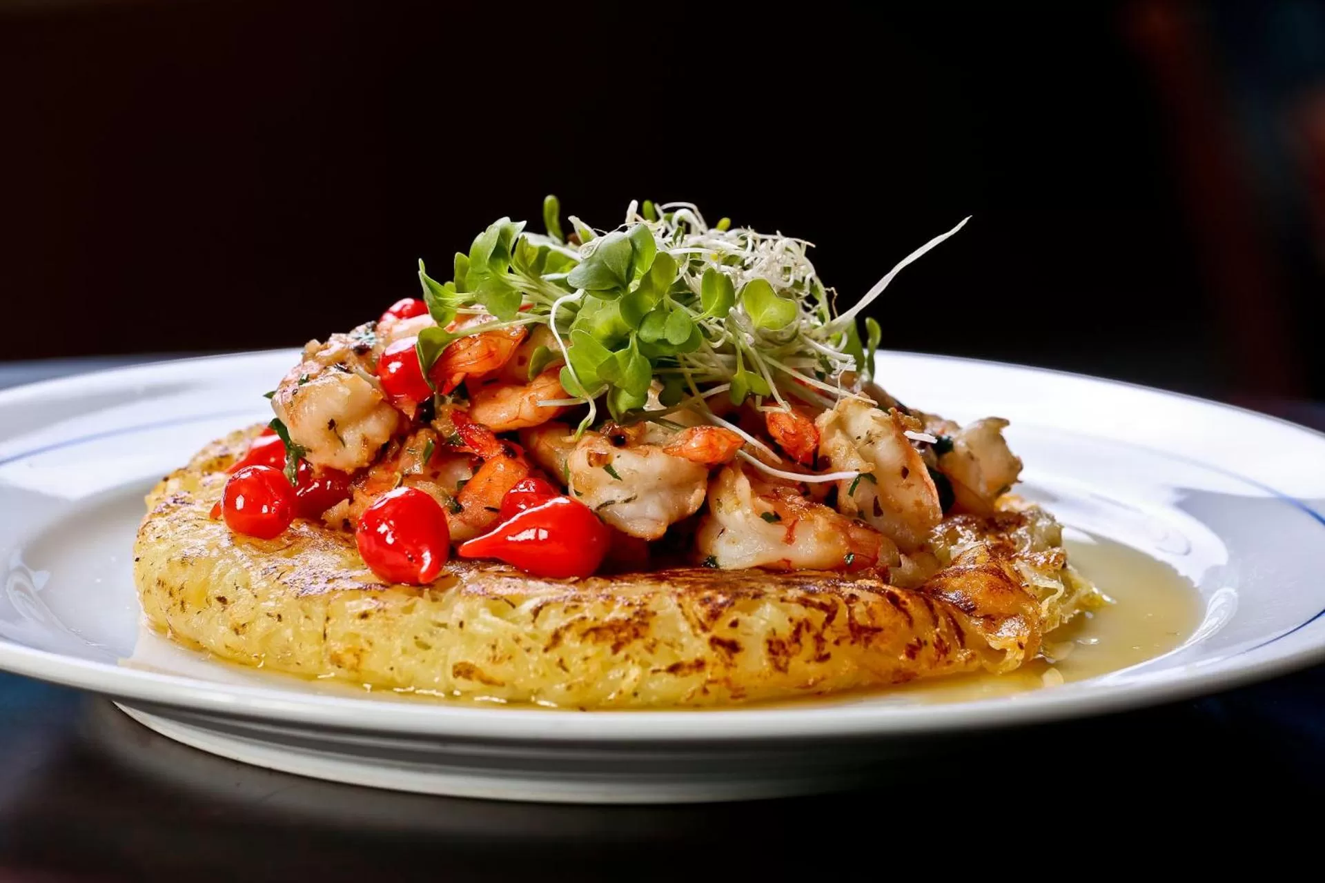 Food close-up in Sandri Palace Hotel