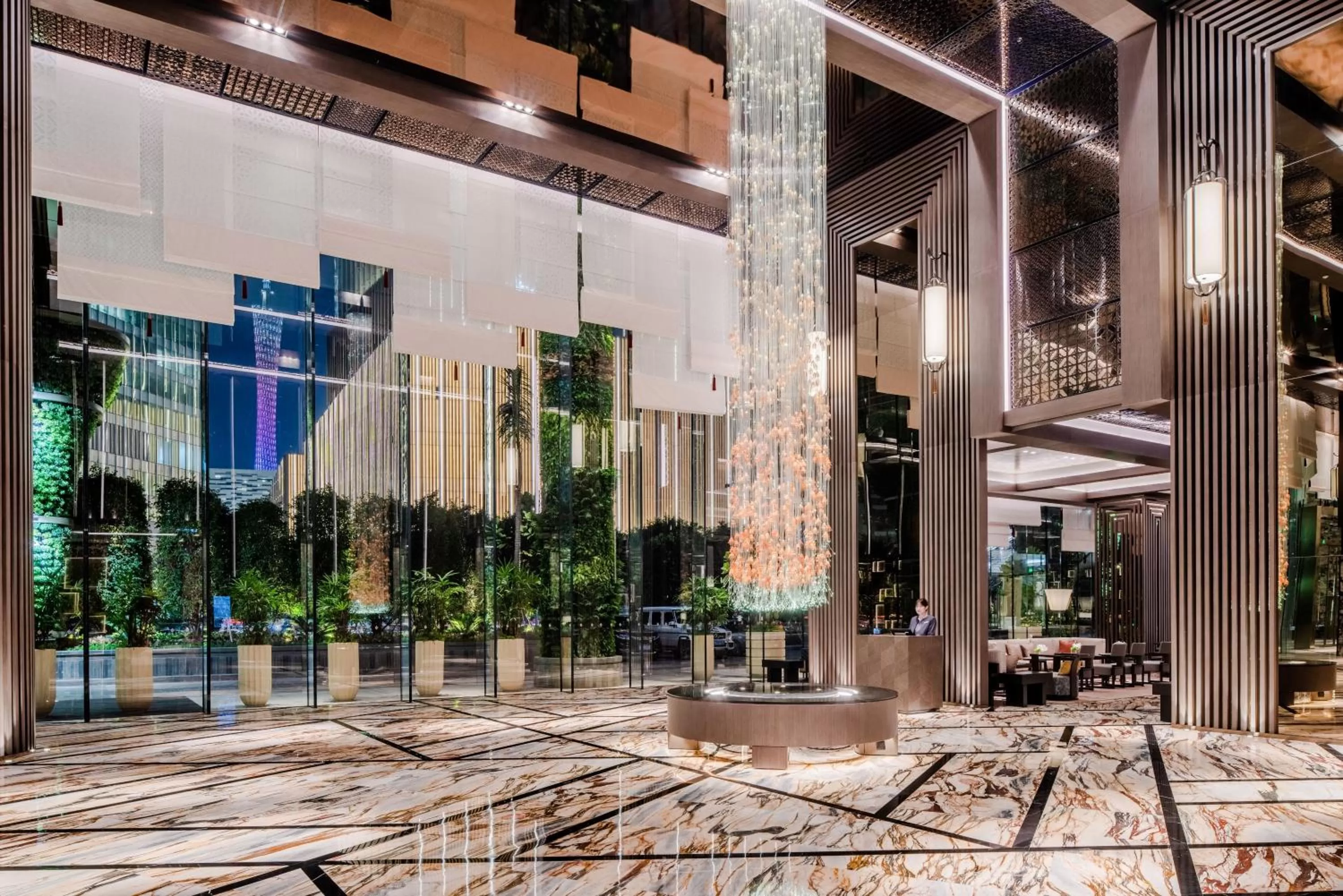 Lobby or reception in Jumeirah Guangzhou