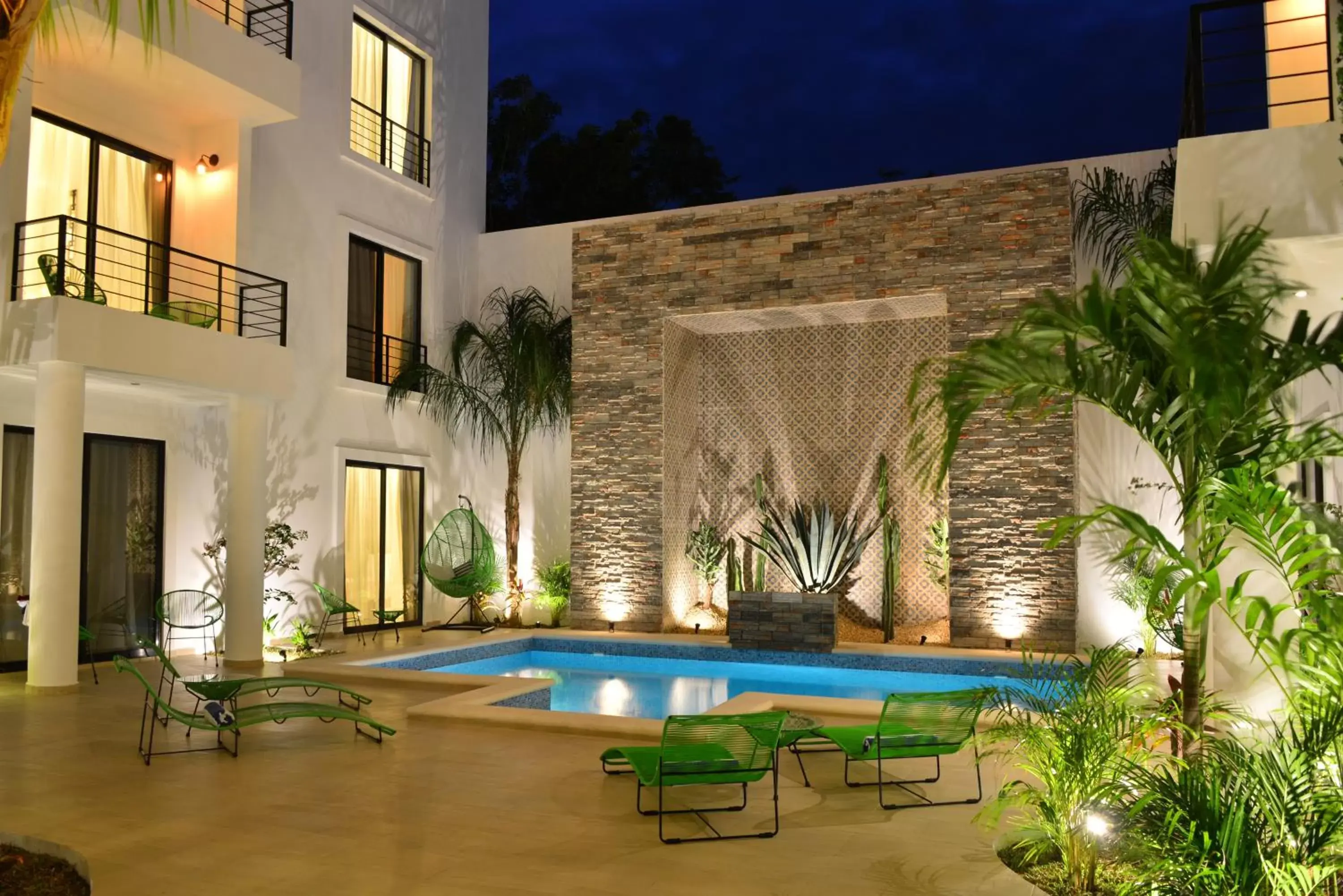 Property building, Swimming Pool in Elements Tulum Boutique Hotel