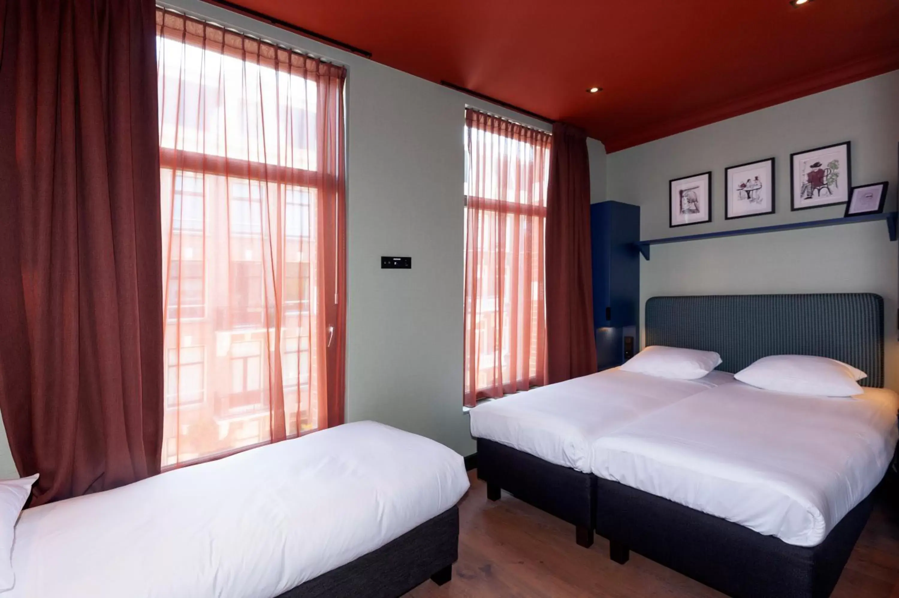 Bedroom, Bed in Hotel Nicolaas Witsen