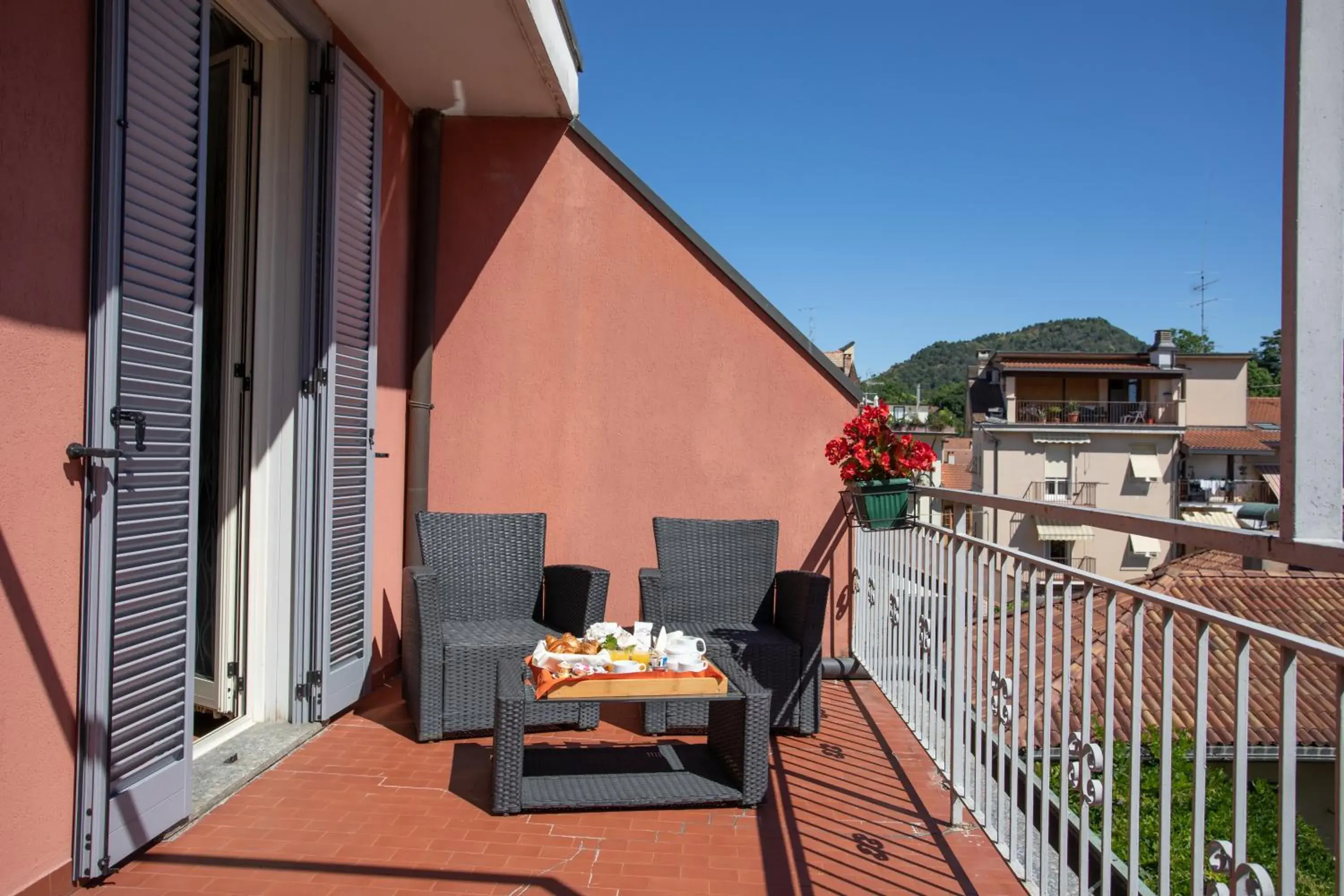 Balcony/Terrace in Hotel Dei Tigli