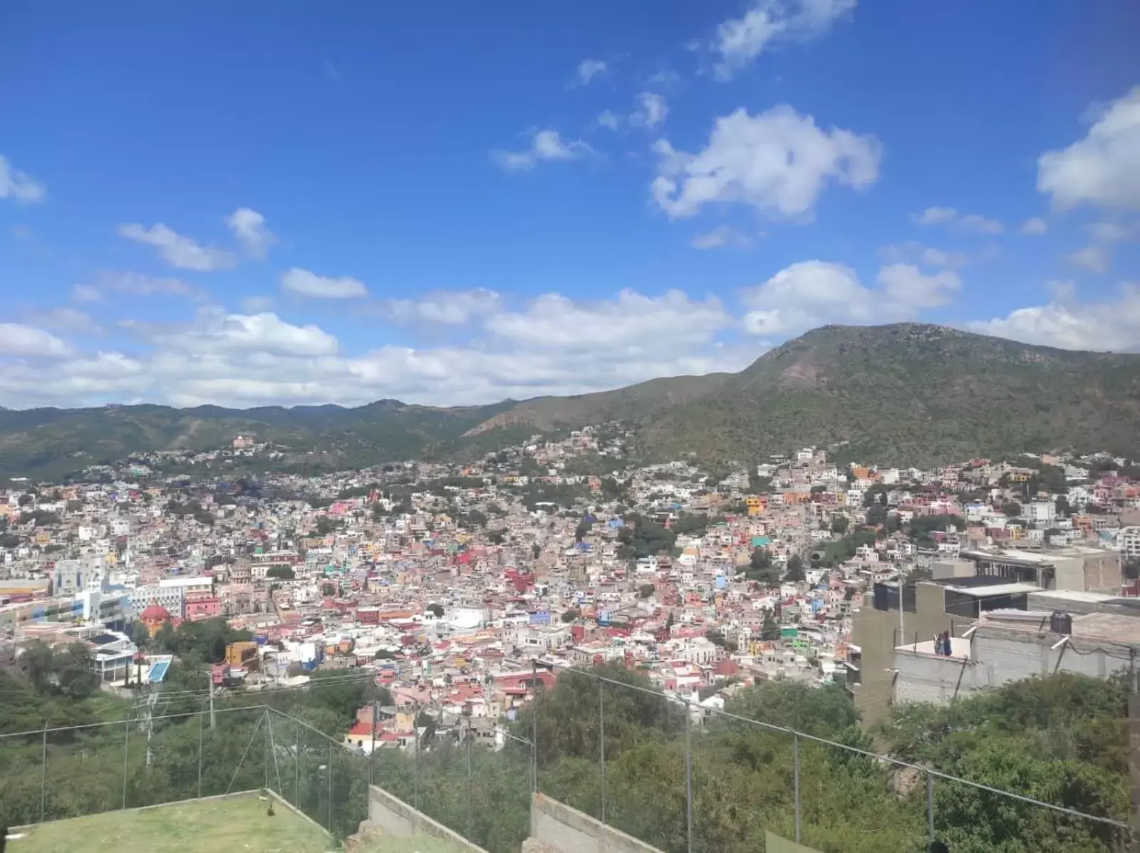 Bird's-eye View in La Casa Rosa Guanajuato