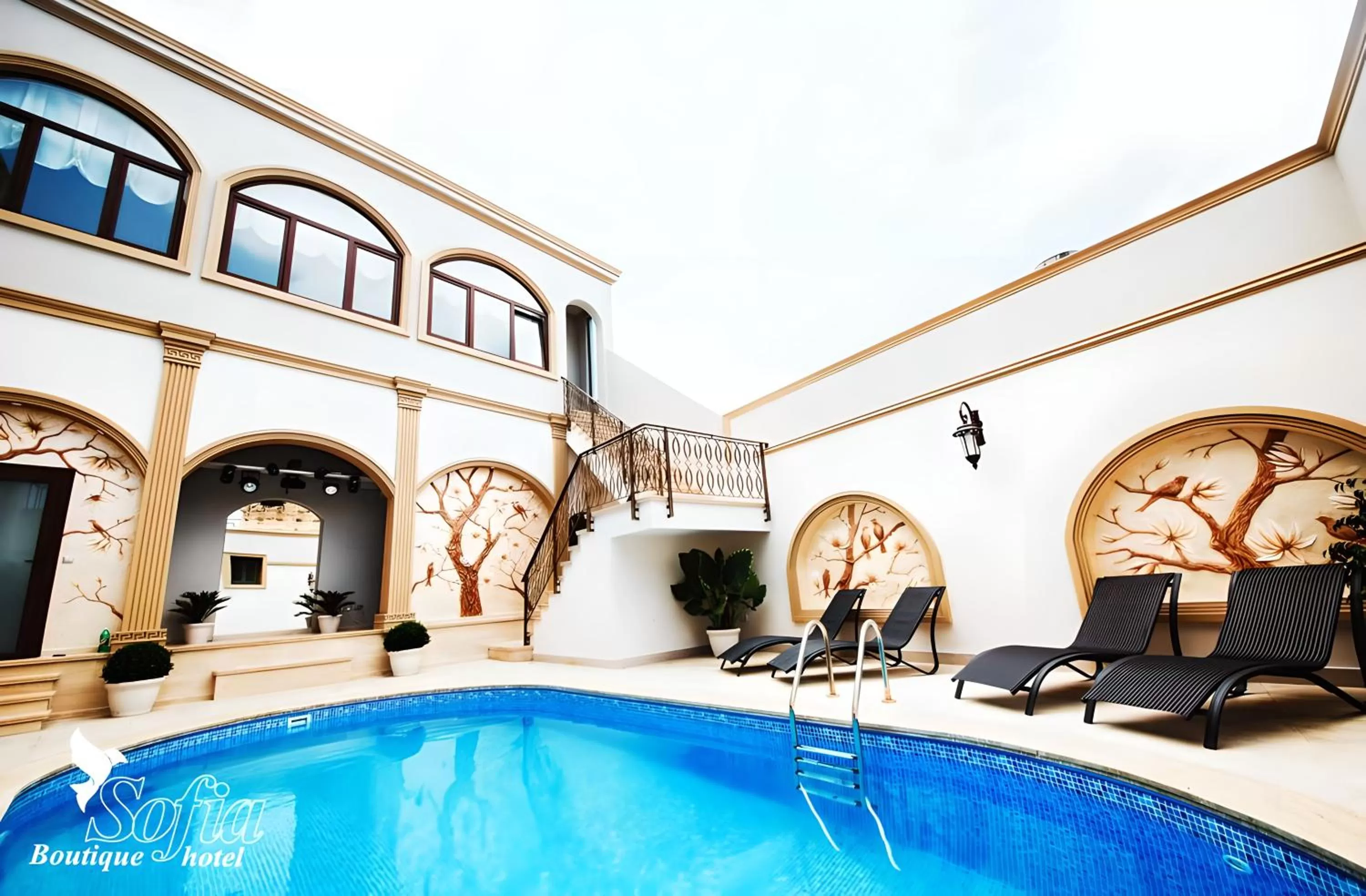 Patio in SOFIA BOUTIQUE HOTEL