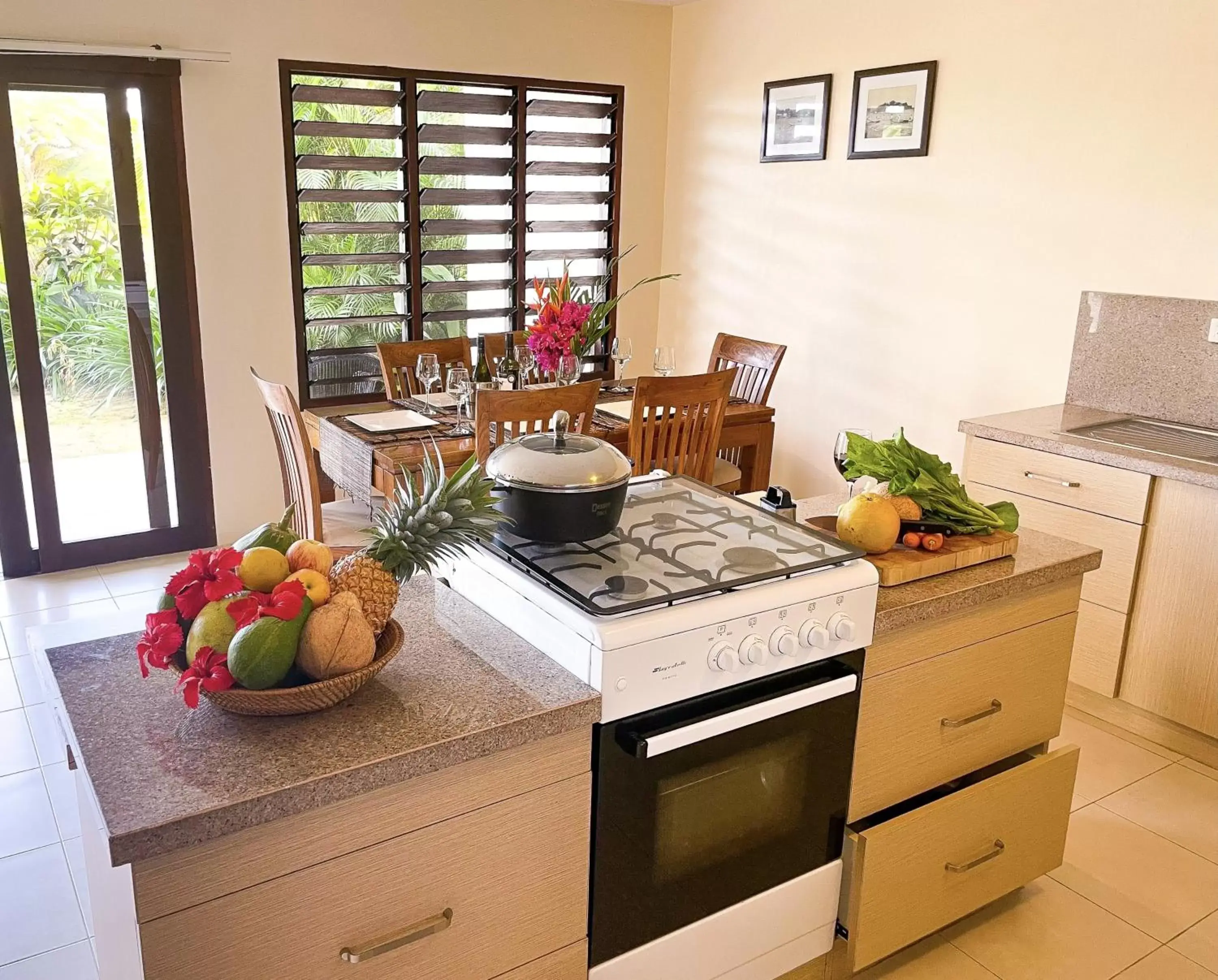 kitchen in Nasama Resort