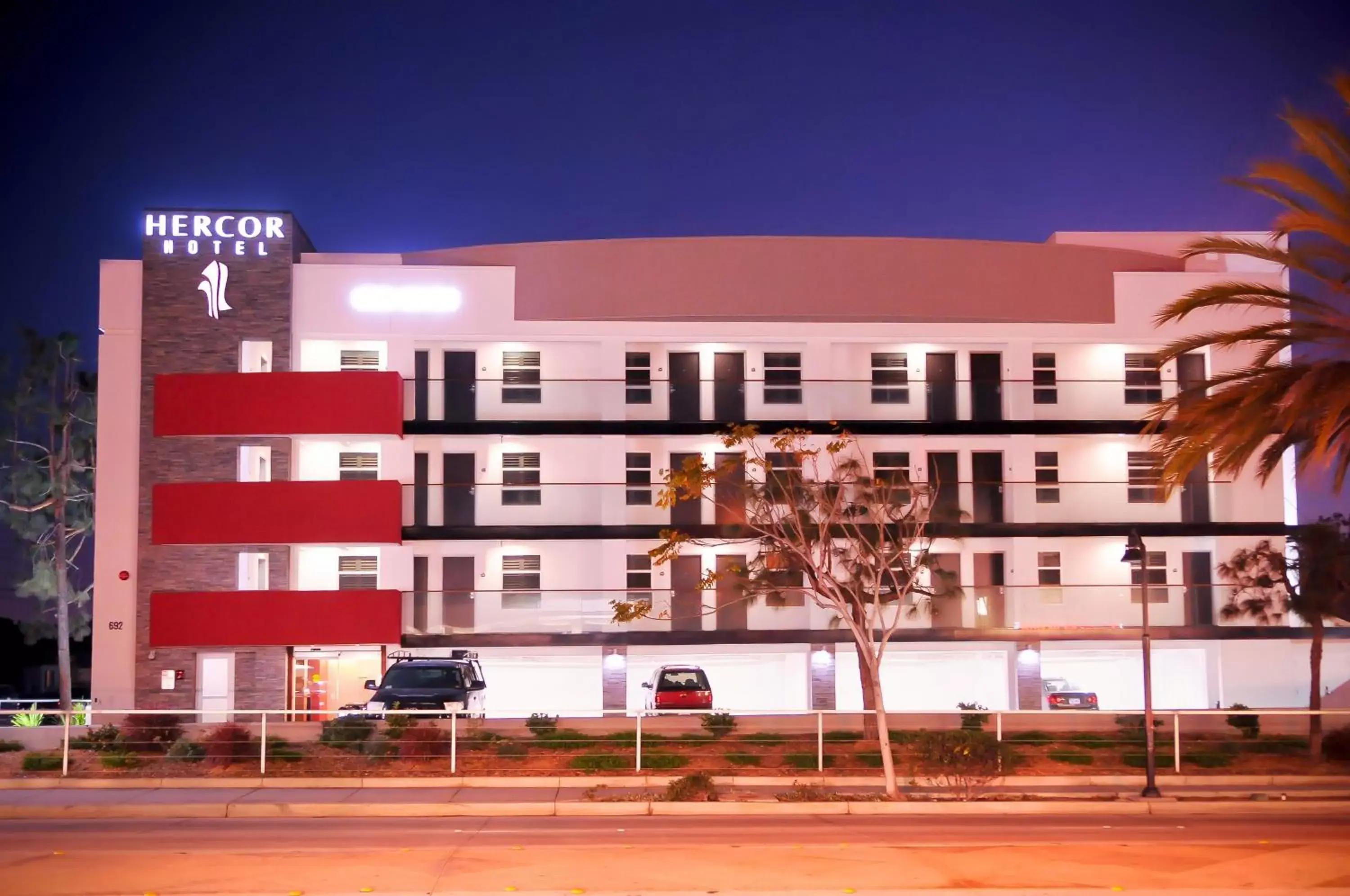 Bird's eye view, Property Building in Hercor Hotel - Urban Boutique