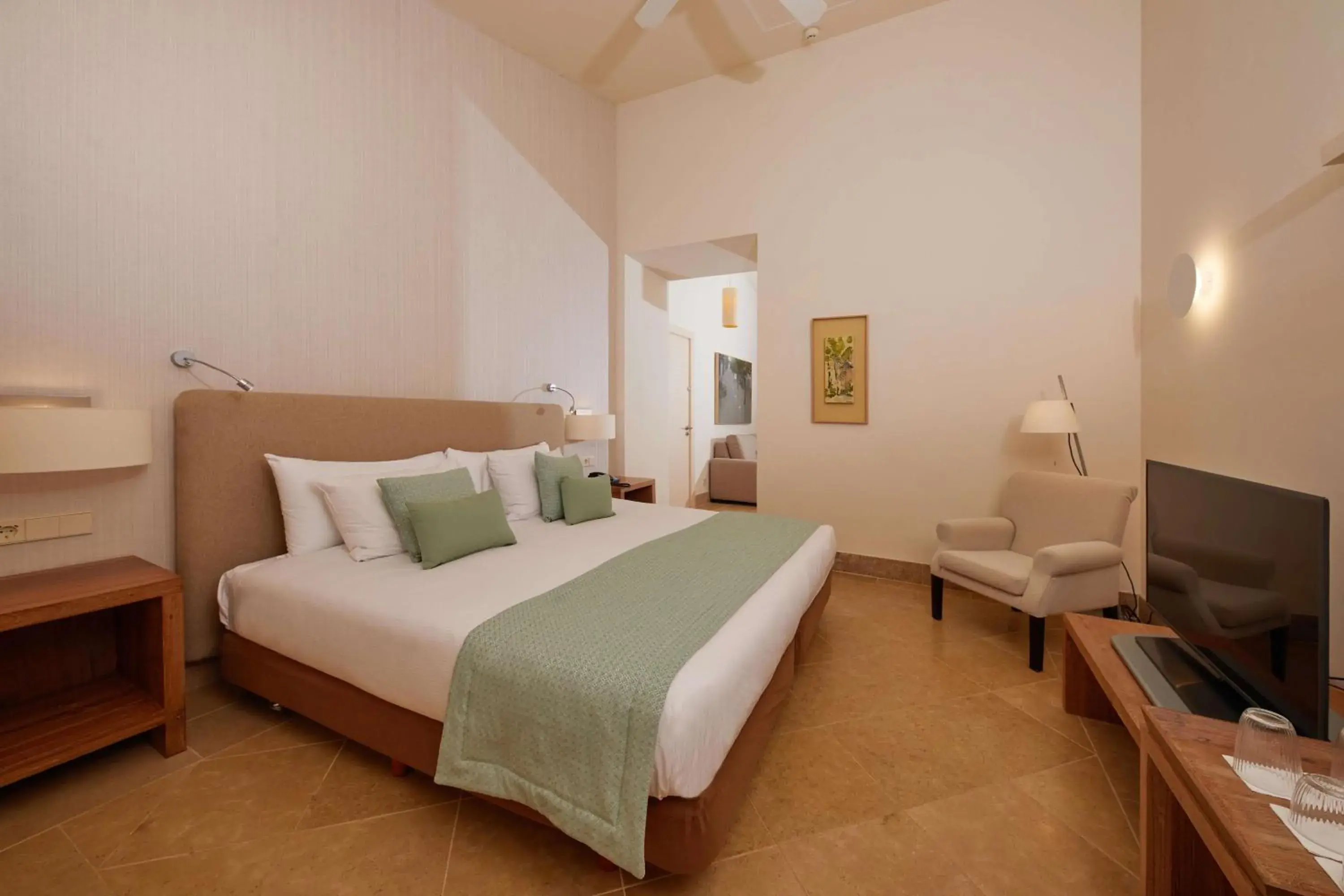 Bedroom, Bed in Zoetry Mallorca Wellness & Spa