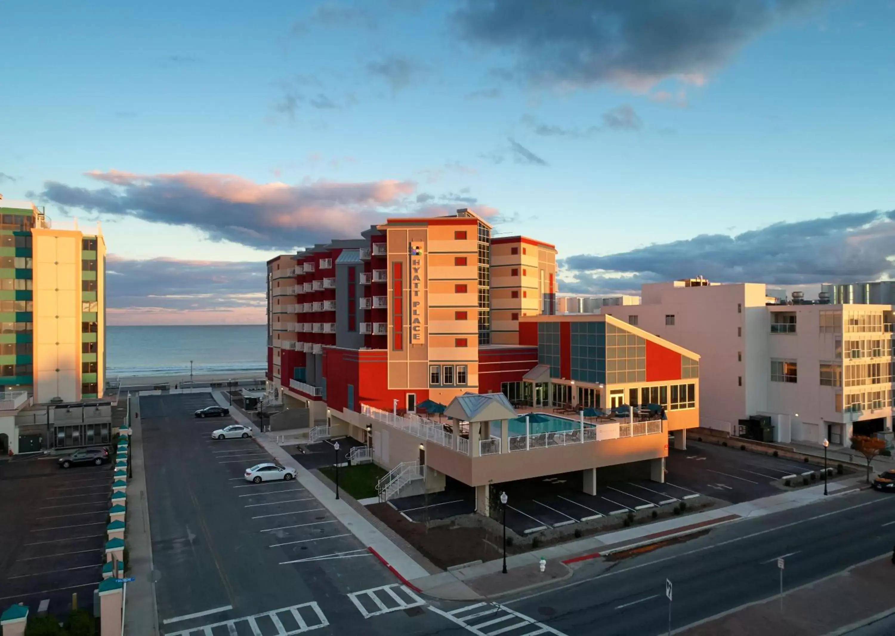 Property building in Hyatt Place Ocean City Oceanfront