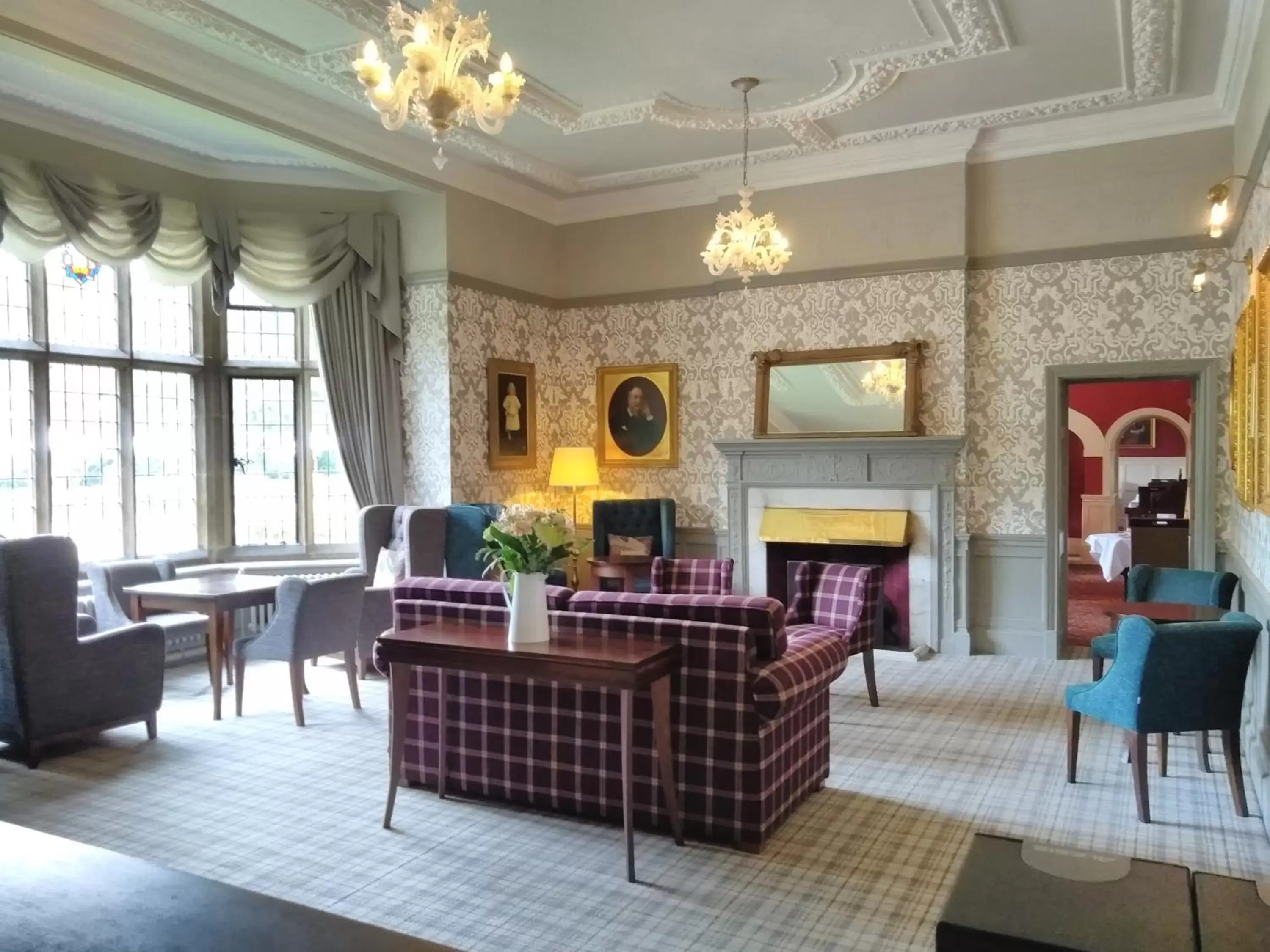 Lounge or bar in Redworth Hall Hotel- Part of the Cairn Collection