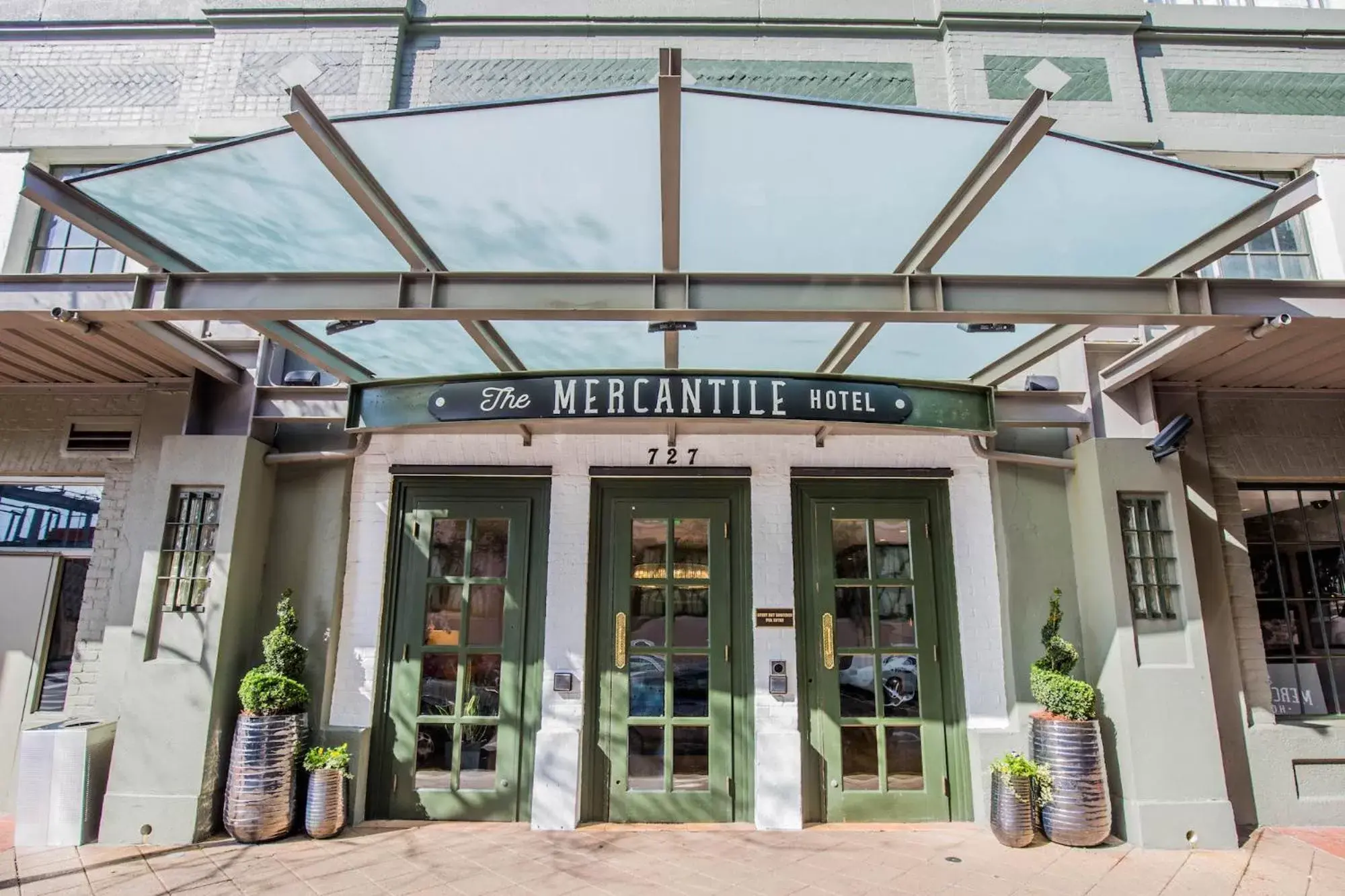 Facade/entrance, Property Building in The Mercantile Hotel