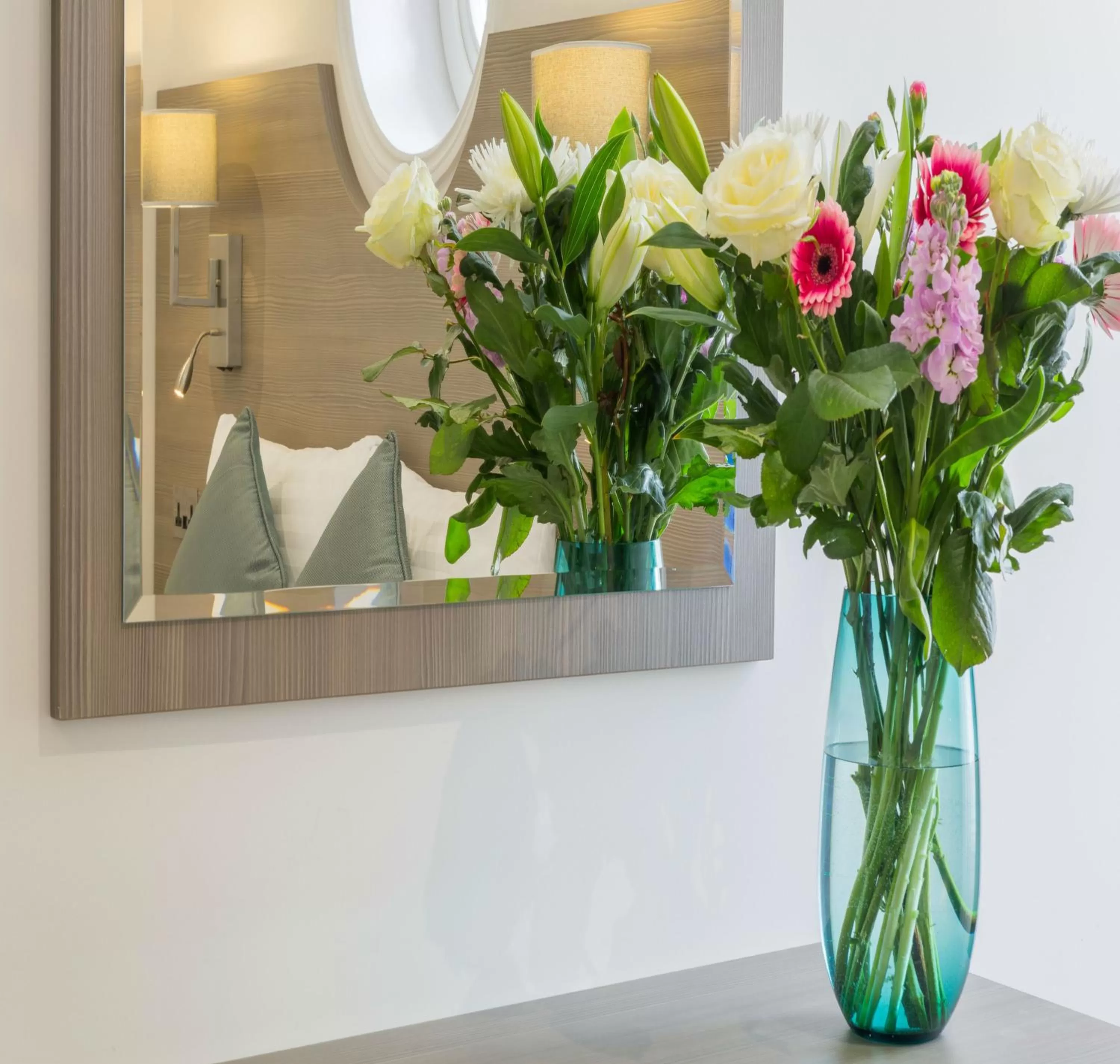 Decorative detail in The Lion & Key Hotel