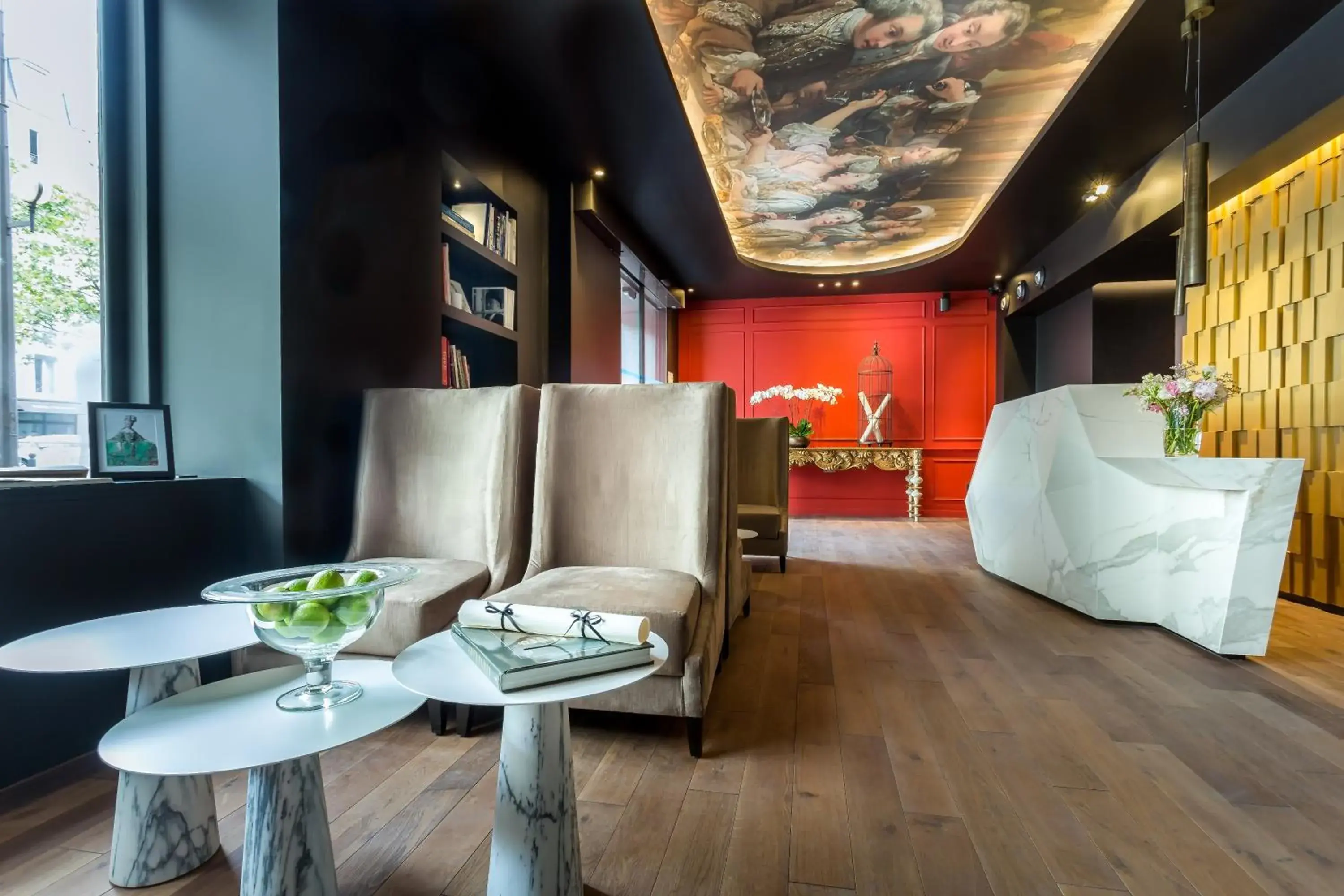 Lobby or reception, Lounge/Bar in Hotel La Comtesse