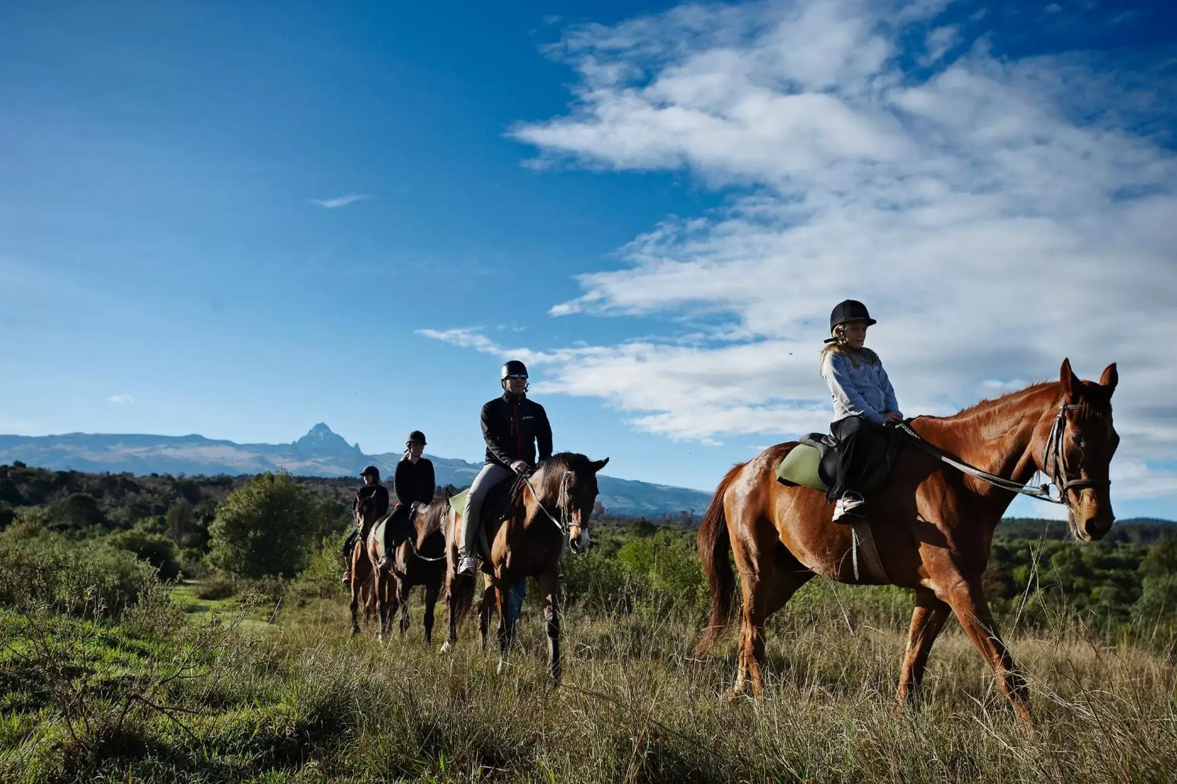 Horse-riding, Horseback Riding in Fairmont Mount Kenya Safari Club