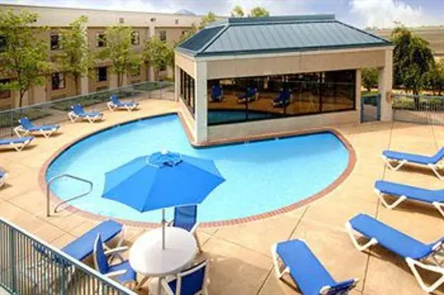 Pool View in Americas Best Value Inn - Tunica Resort