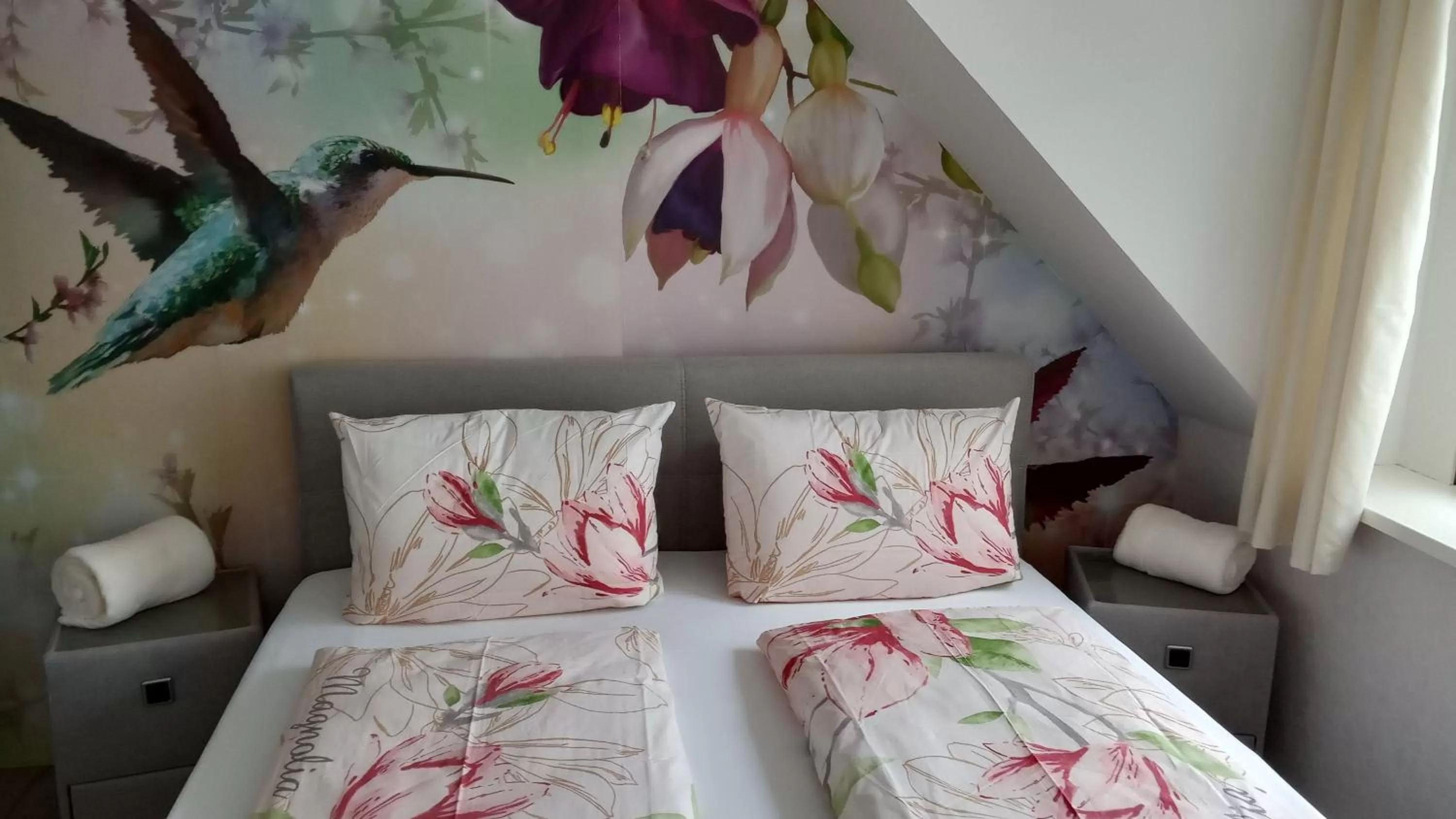 Bed in Gästehaus - Café Frank