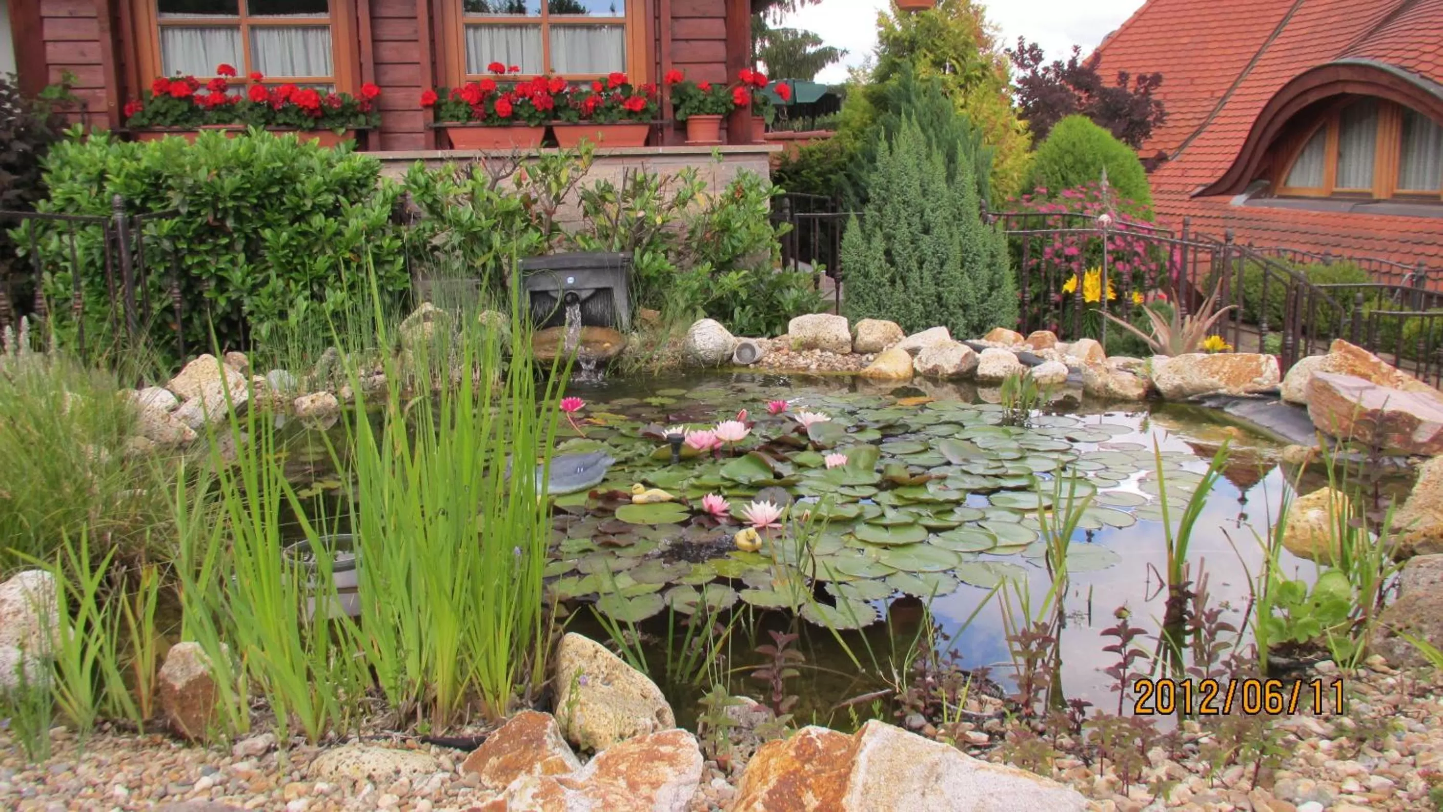 Garden in Kulacs Csarda Panzio