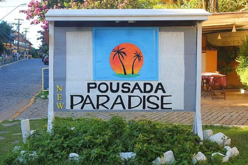 Facade/entrance, Property Logo/Sign in Pousada New Paradise