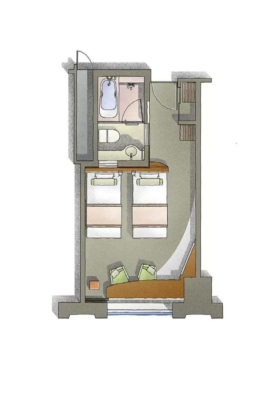 Floor Plan in JR Tower Hotel Nikko Sapporo