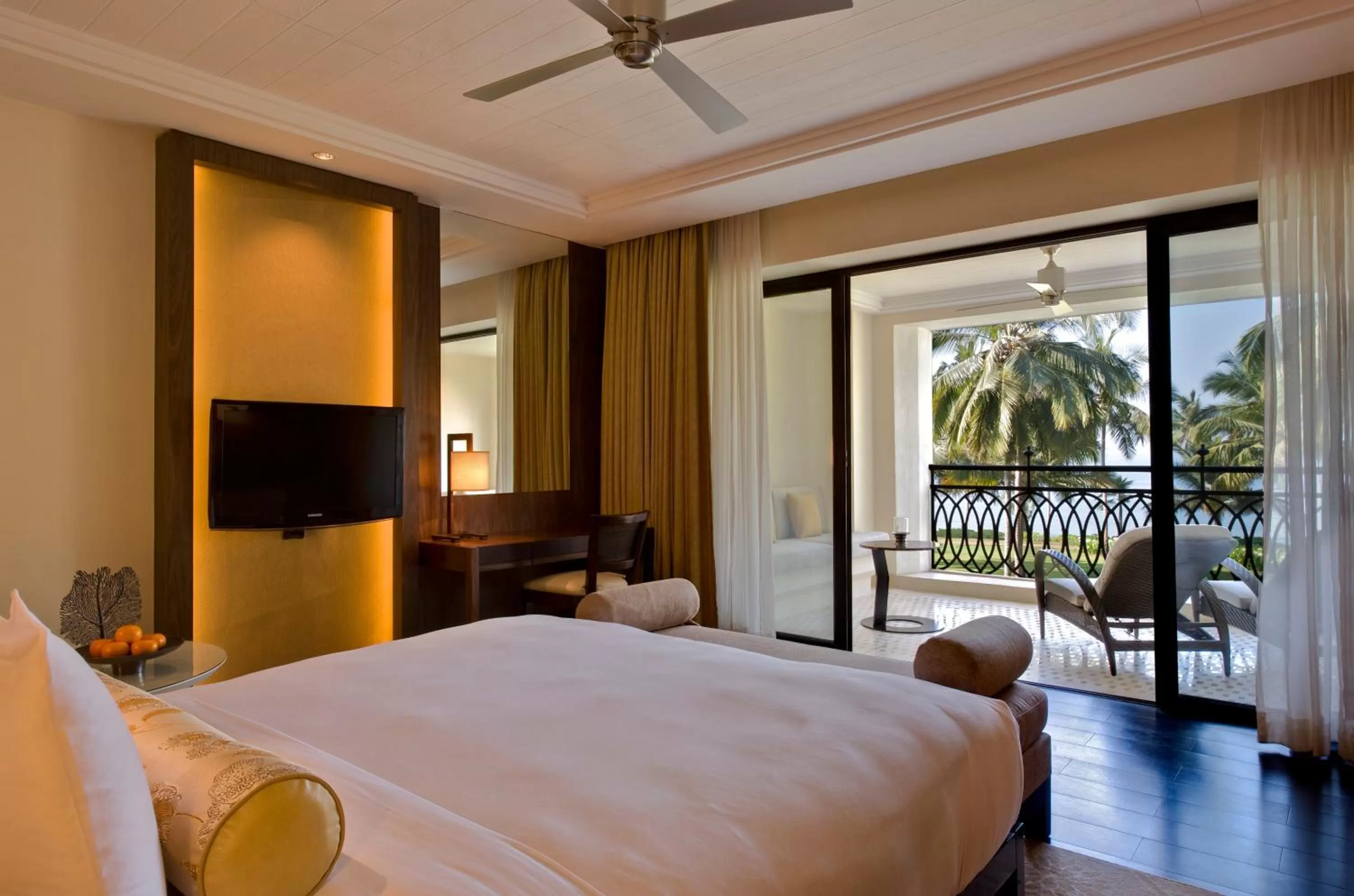 View (from property/room), Bed in Grand Hyatt Goa