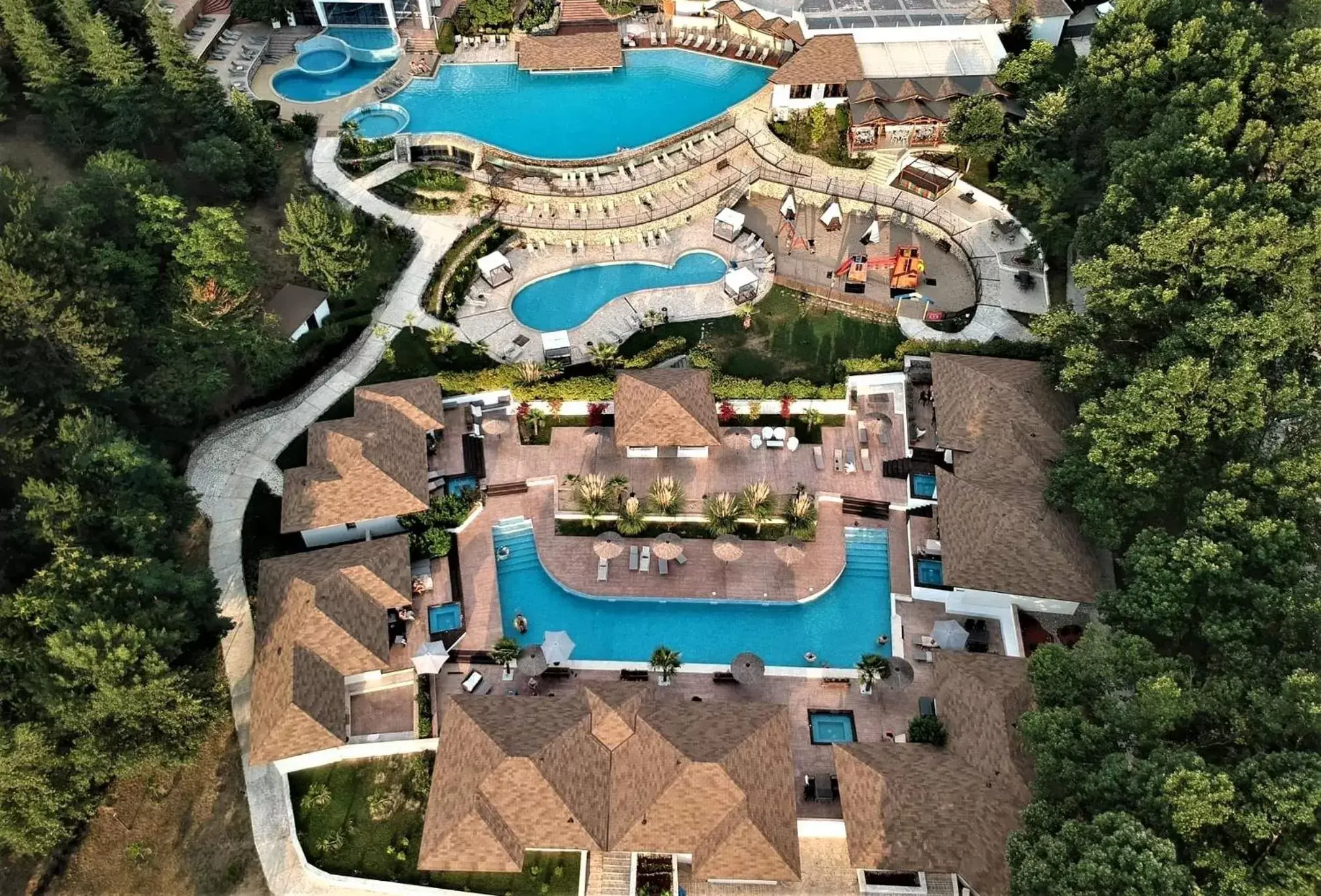 Restaurant/places to eat, Bird's-eye View in Medite Spa Resort and Villas