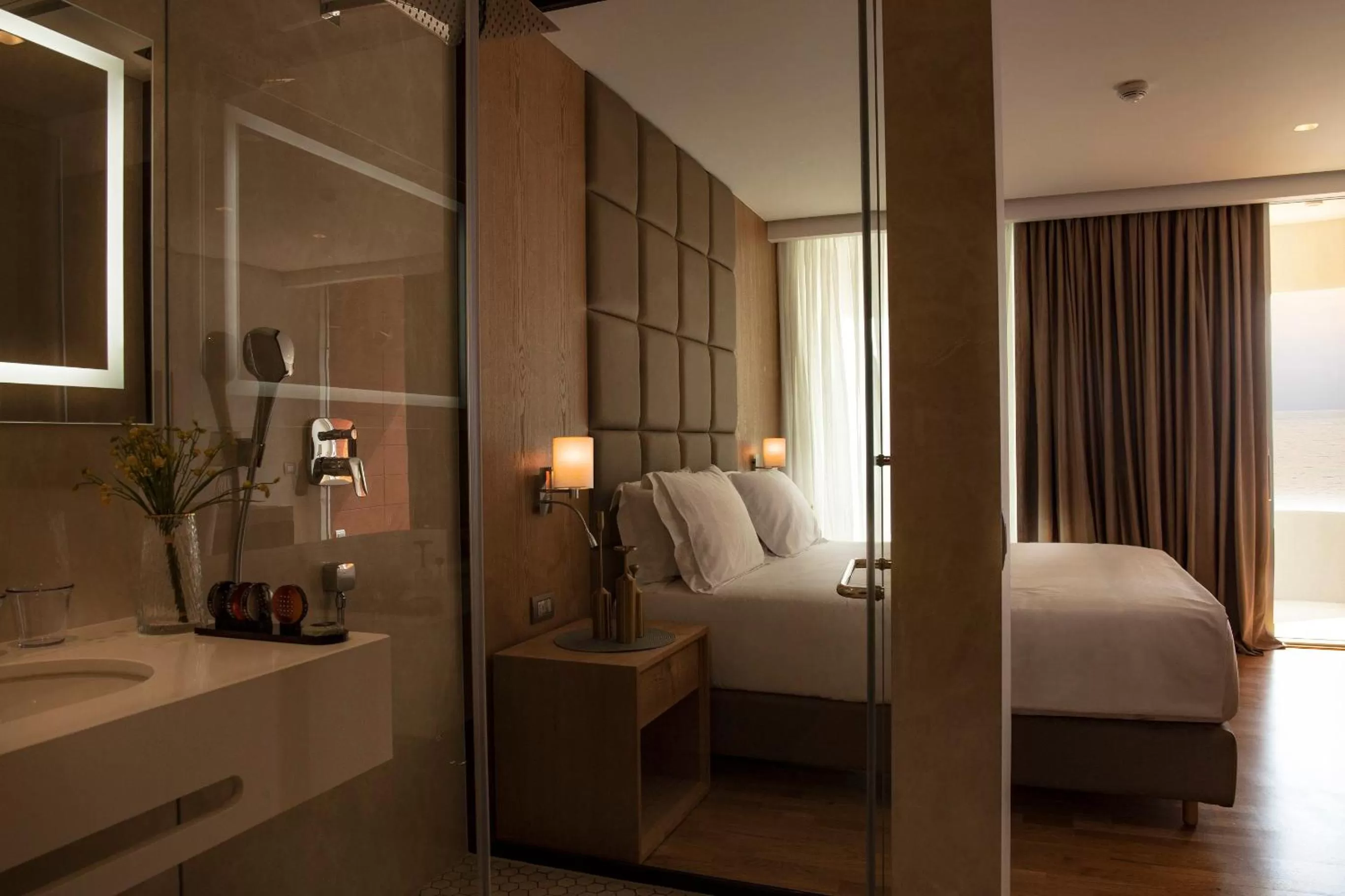 Bedroom, Bed in Amare Hotel