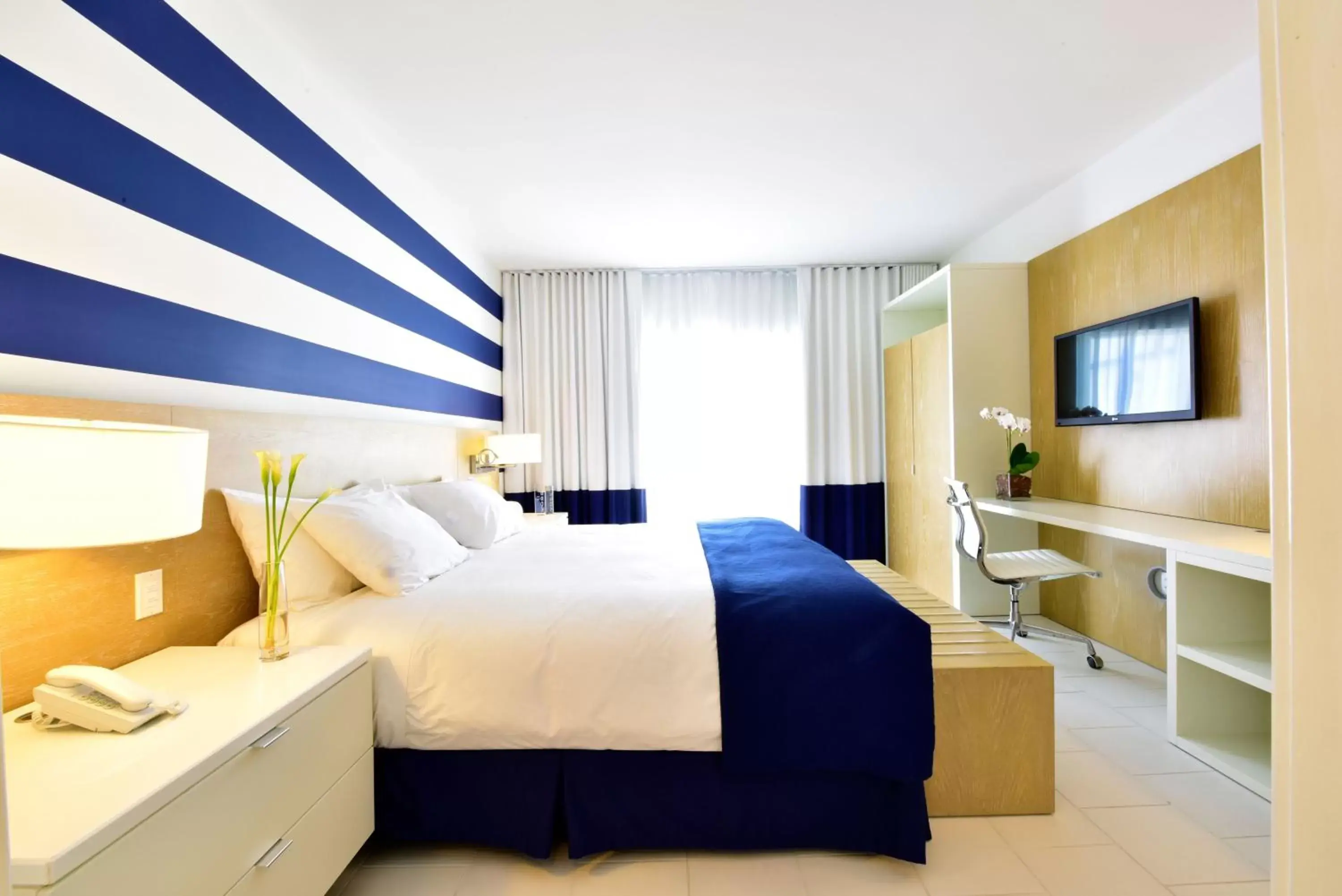 Bed in Pestana South Beach Hotel
