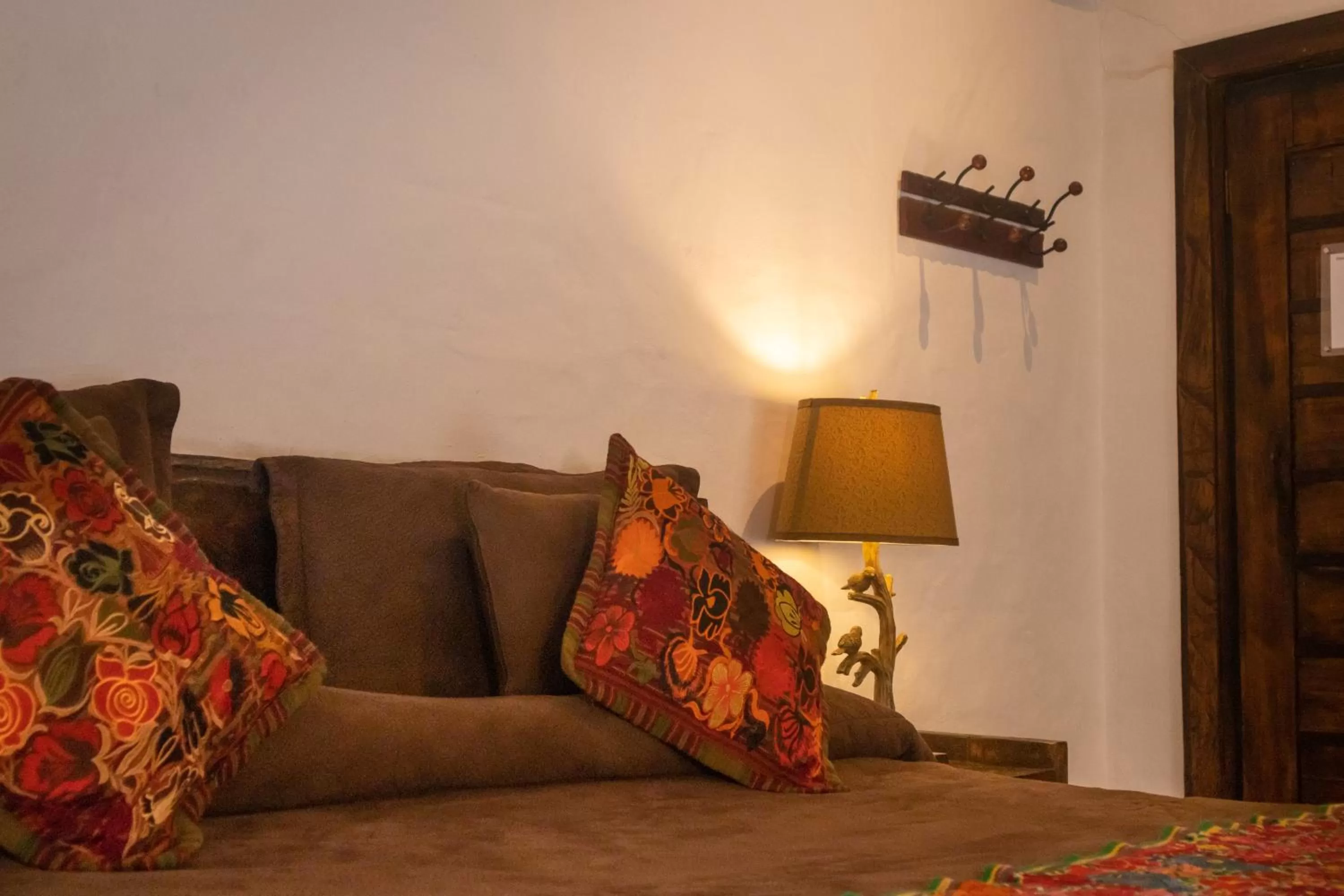 Bed in Hacienda Hostería Dos Chorreras