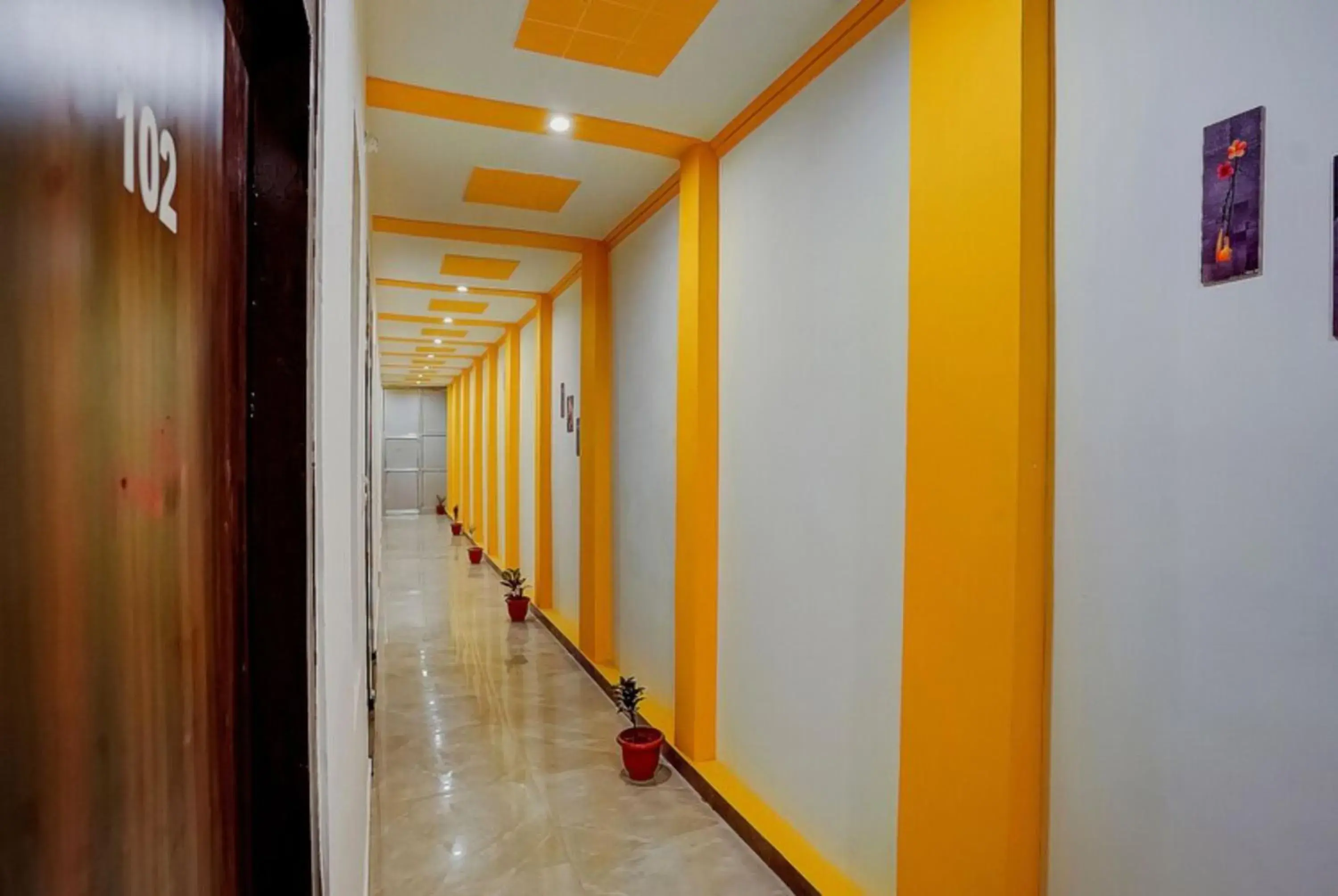 Lobby or reception in Goroomgo Pink Villa Guest House Bhubaneswar