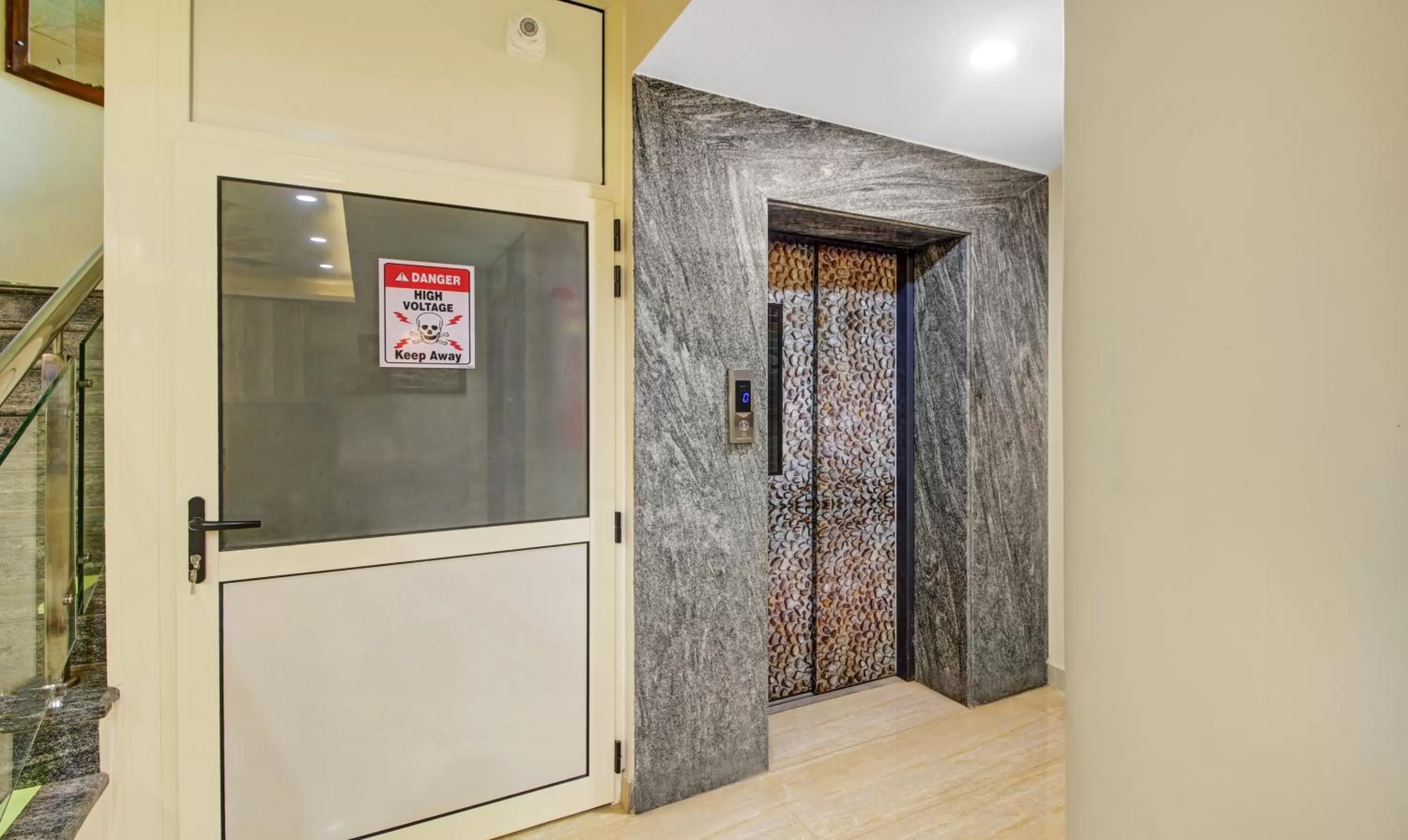 elevator in Treebo Majestic Palms, 2 Km From Colva Beach