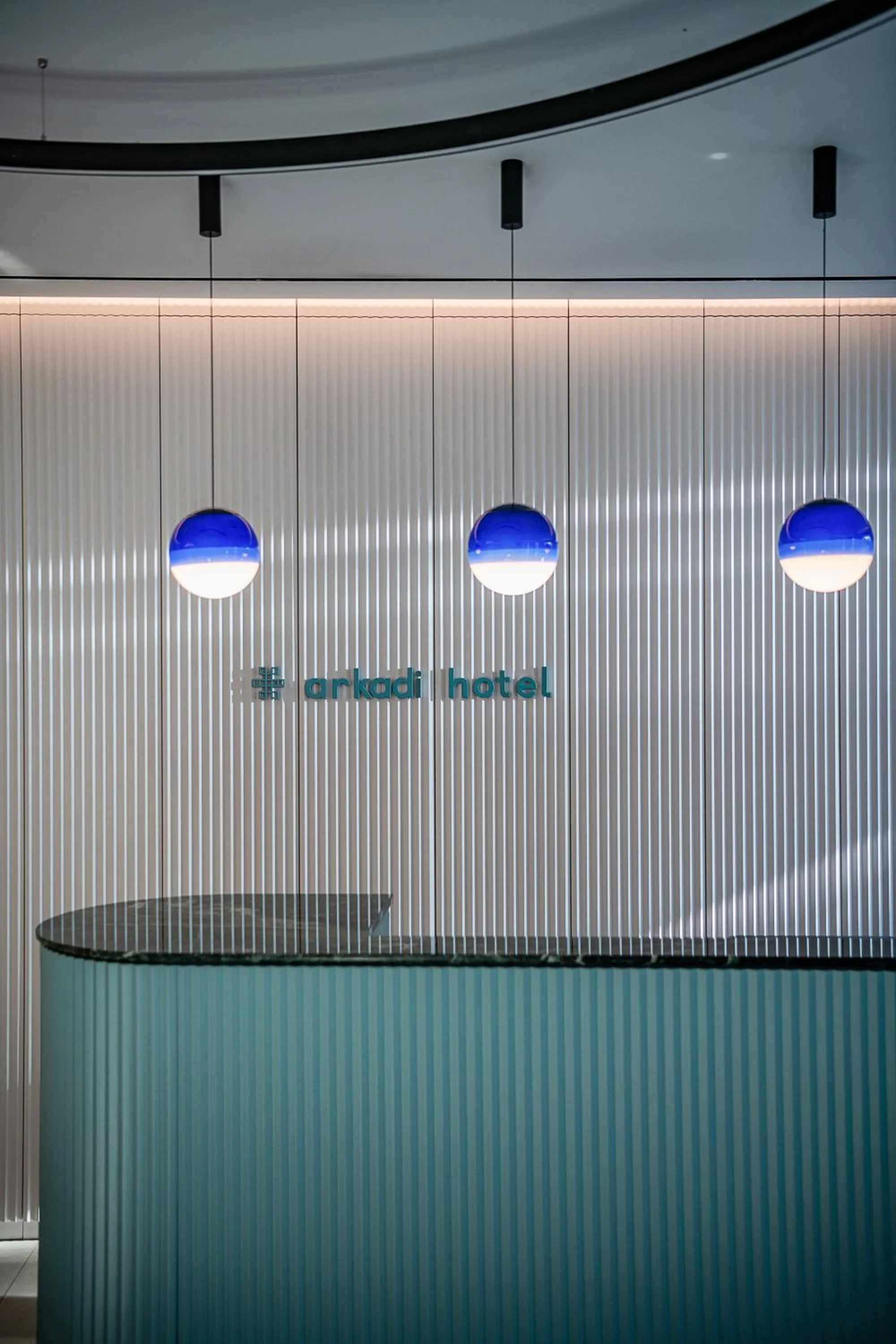 Lobby or reception in Arkadi Hotel