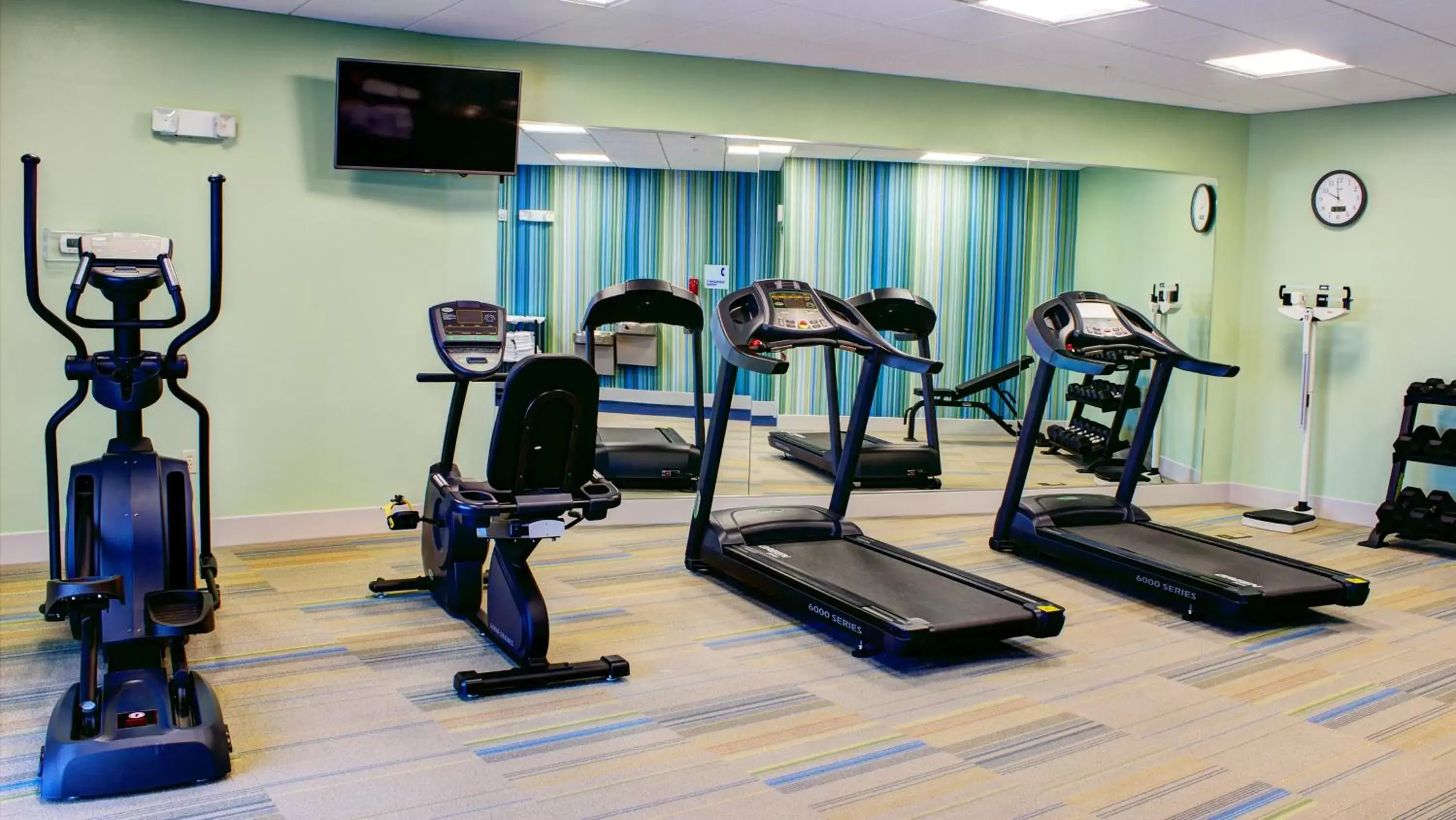 Fitness centre/facilities, Fitness Center/Facilities in Holiday Inn Express Spencer, an IHG Hotel