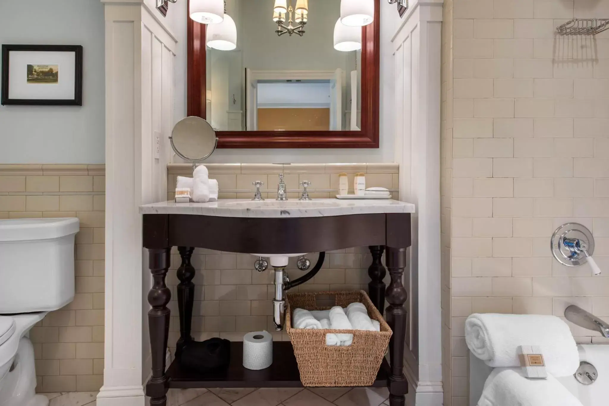 Bathroom in Omni Bedford Springs Resort