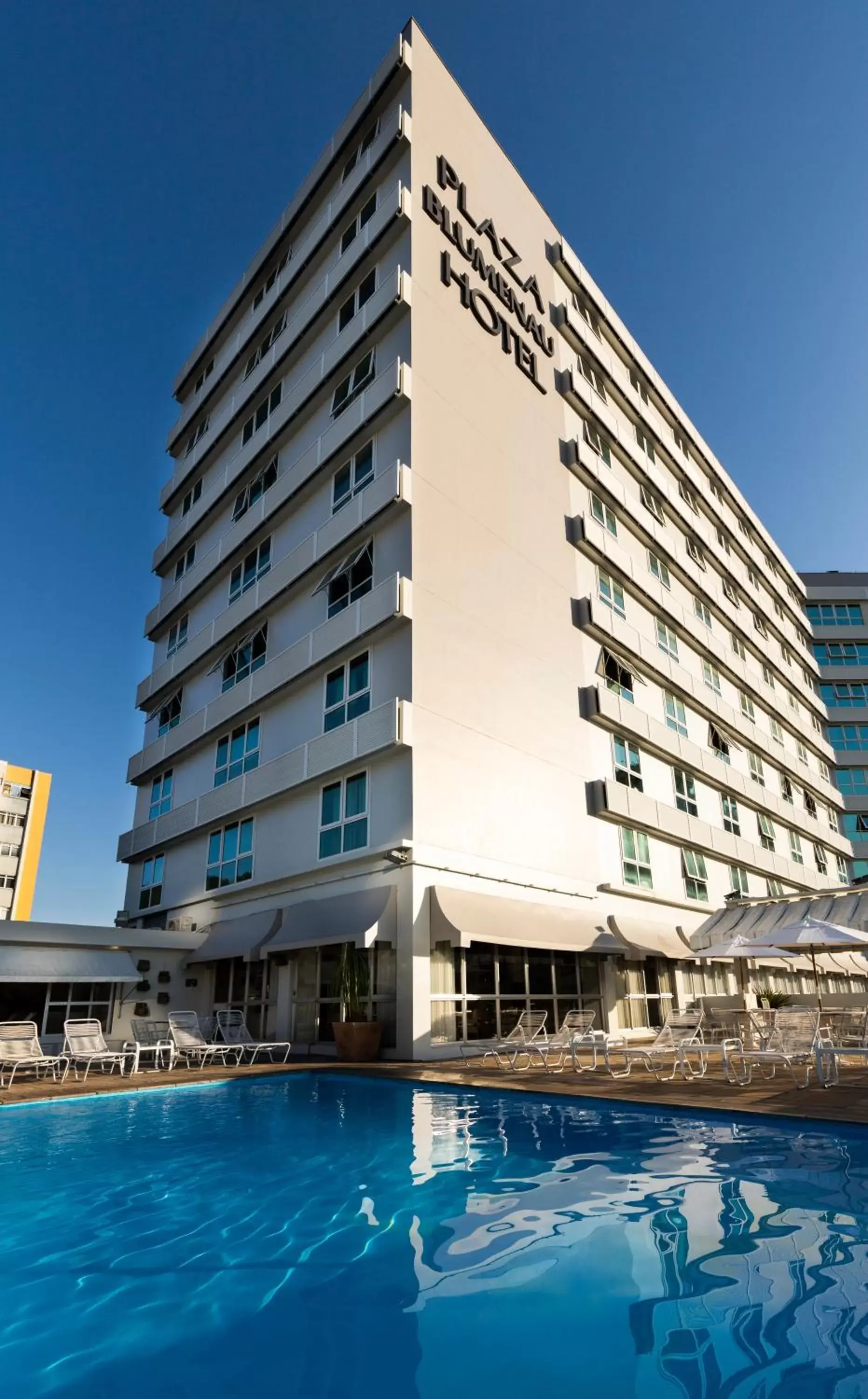 Property building in Plaza Blumenau Hotel Property building in Plaza Blumenau Hotel