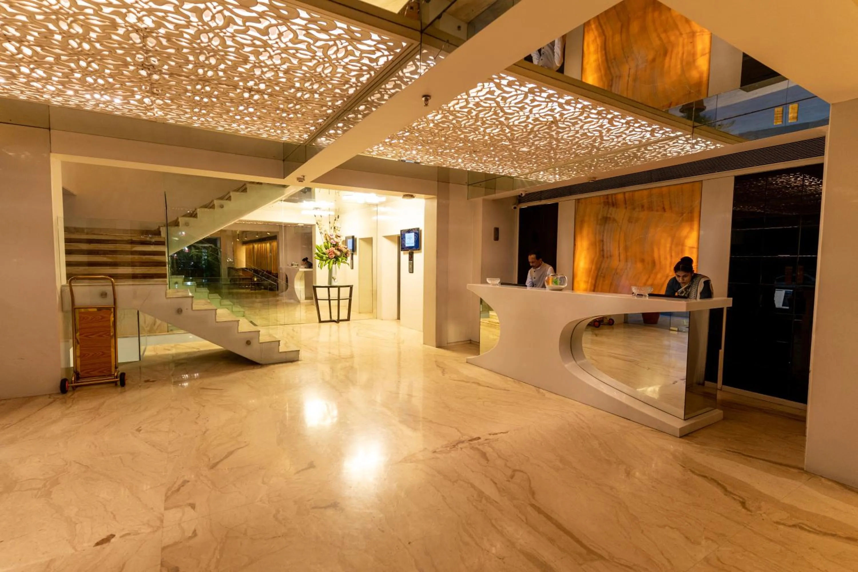 Lobby or reception in Hotel Hardeo