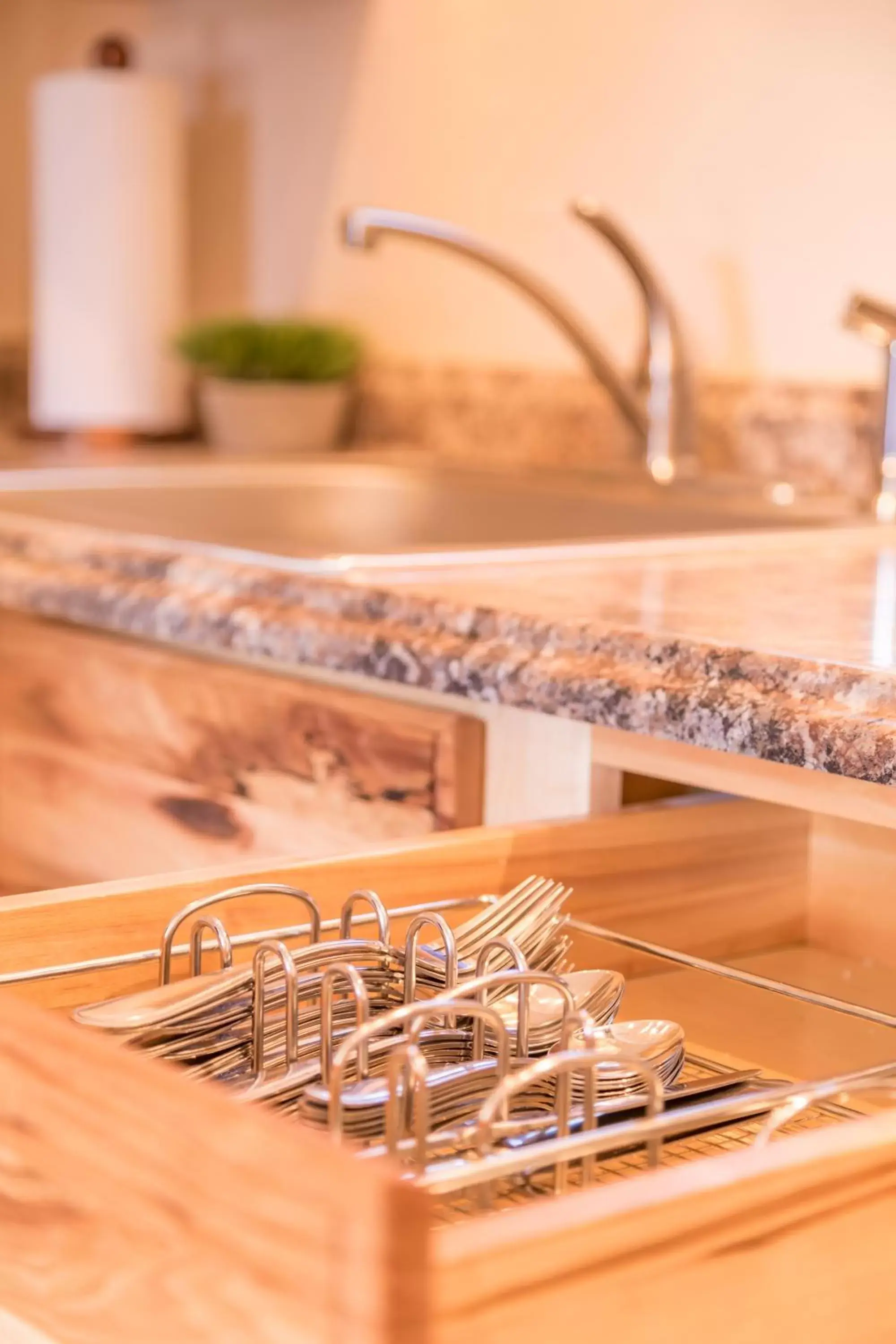 Kitchen or kitchenette in Alpine Trail Ridge Inn