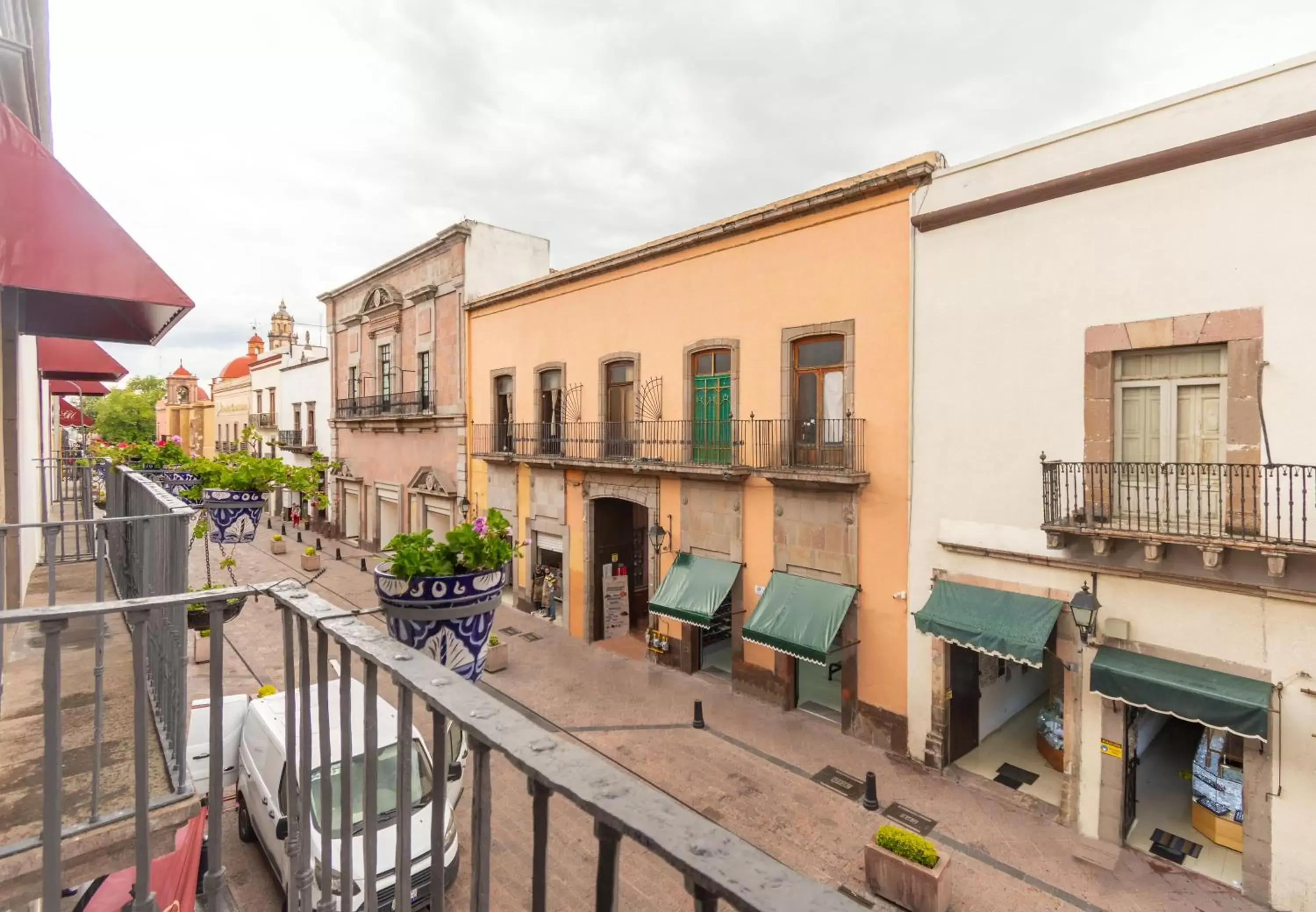 Street view in Hotel Hidalgo