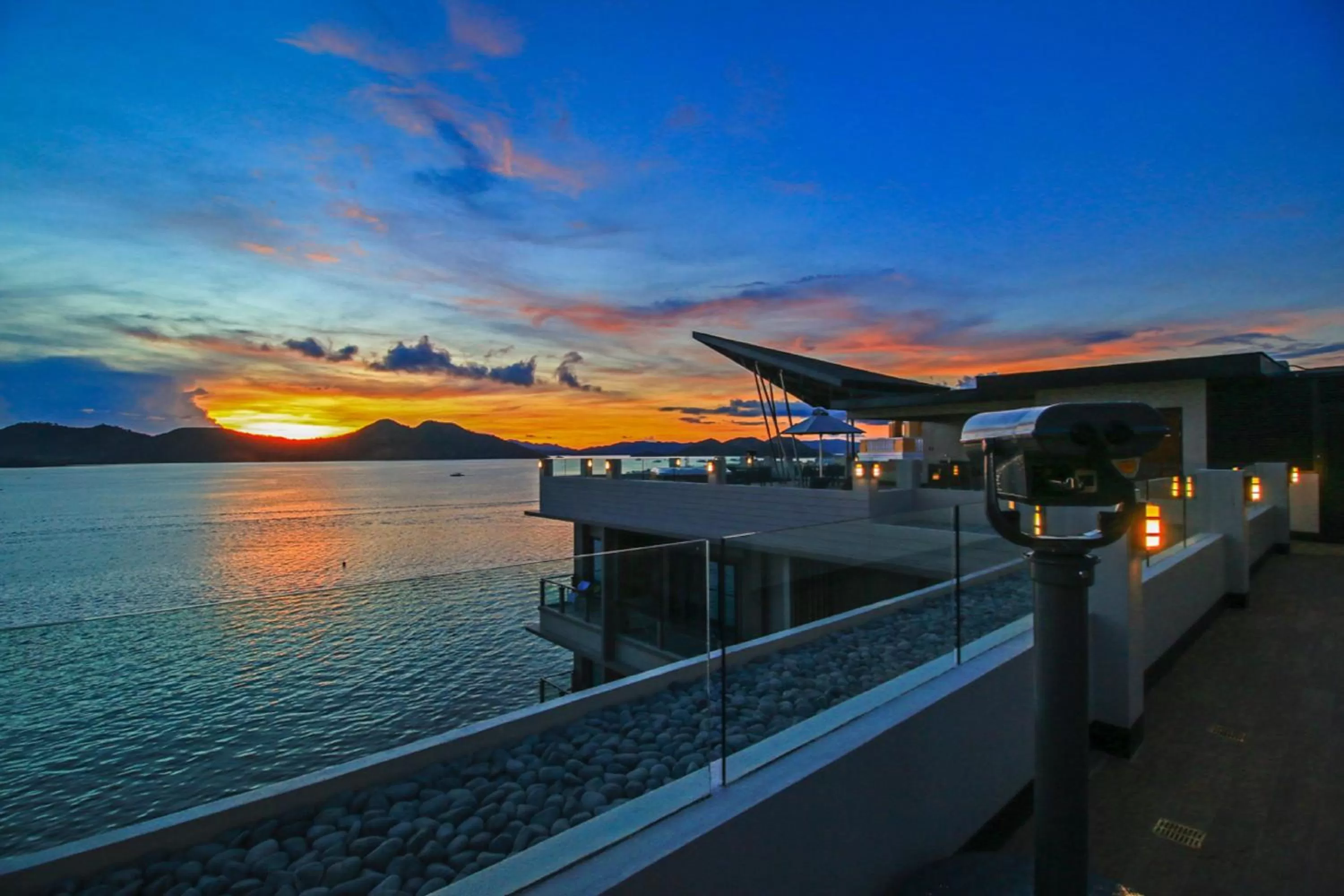 Sea view in Two Seasons Coron Bayside Hotel