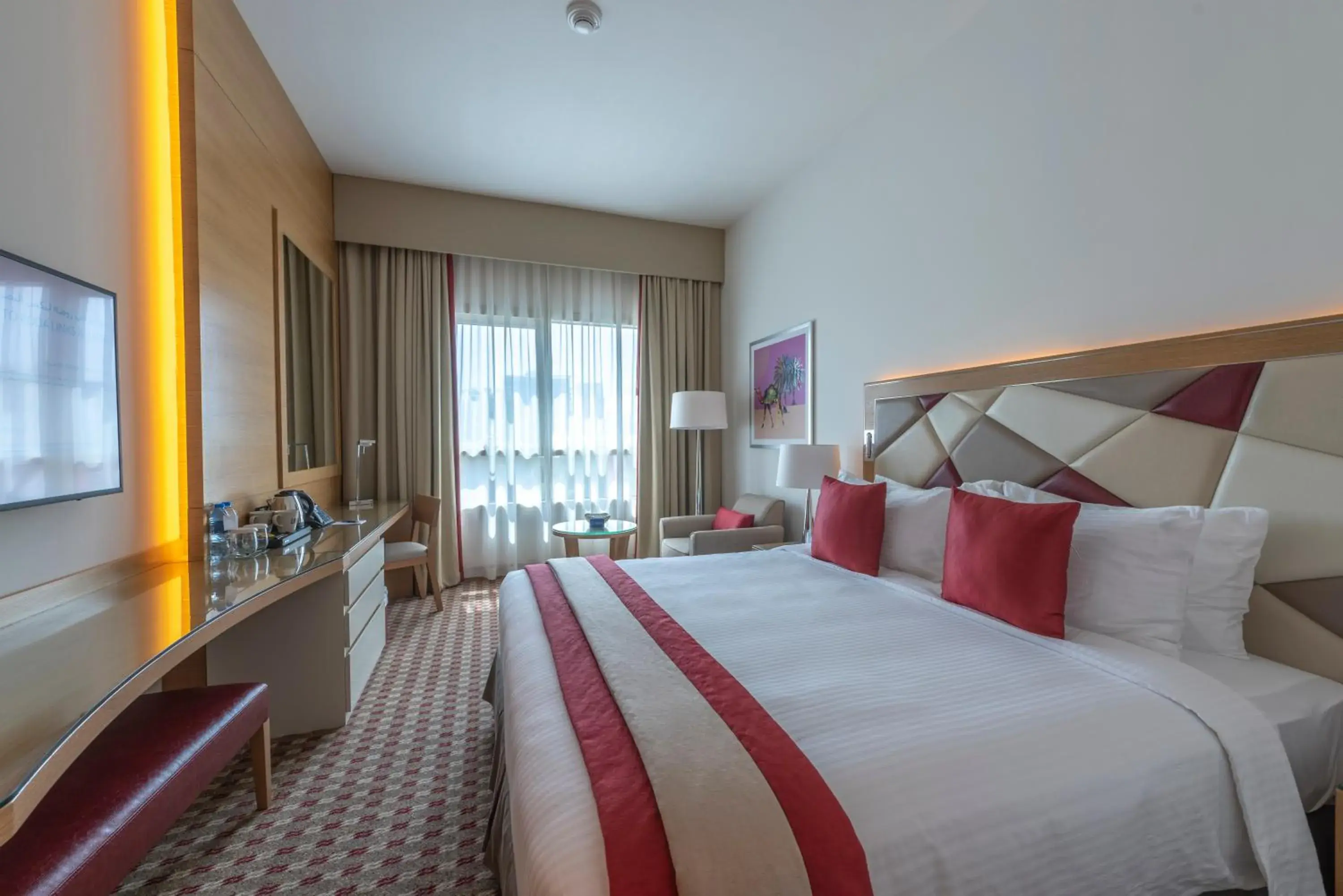 Bed in Gulf Inn Hotel Al Nasr Formerly Roda Links Al Nasr
