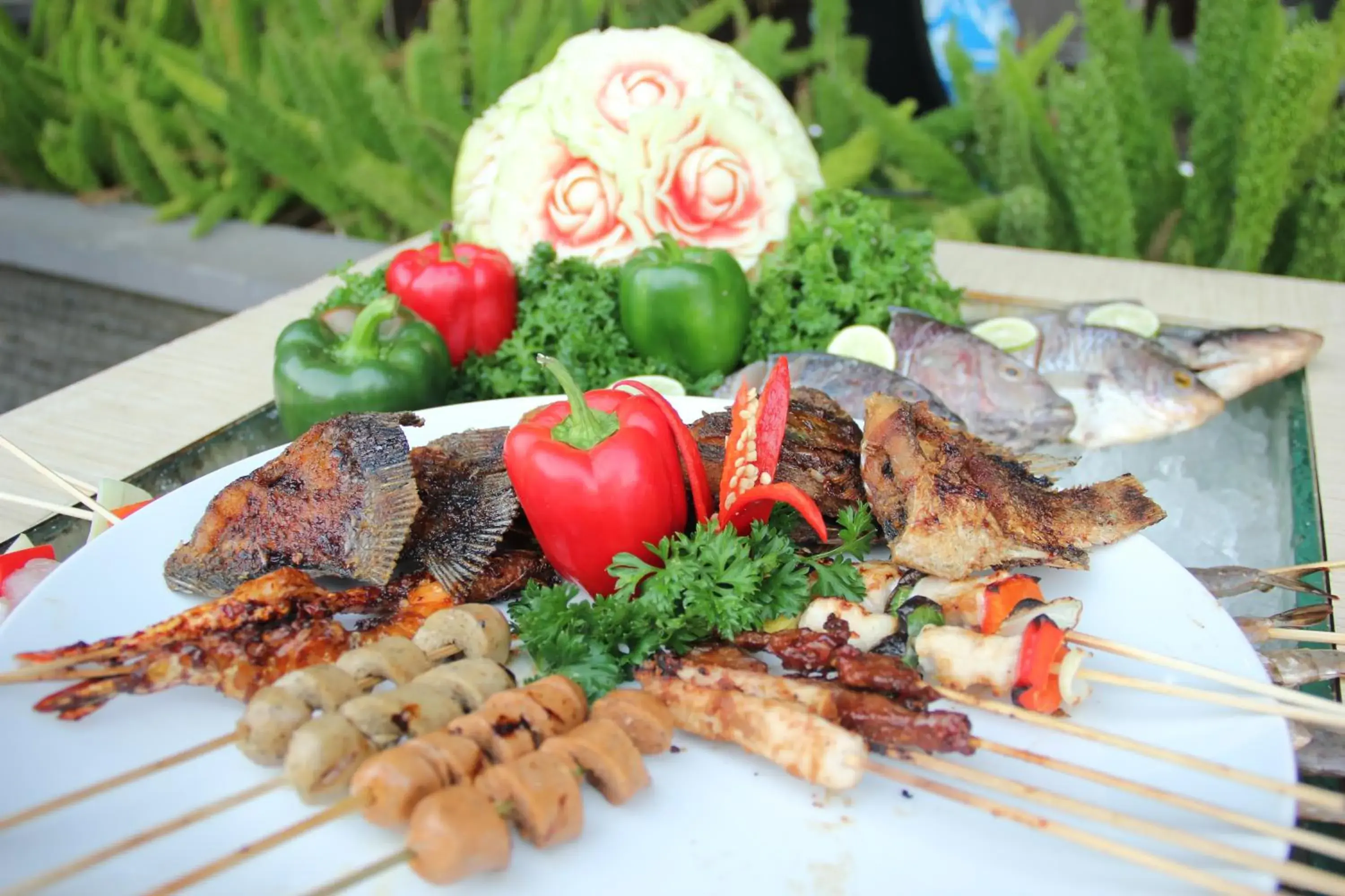 Food close-up, Food in Aria Gajayana Hotel