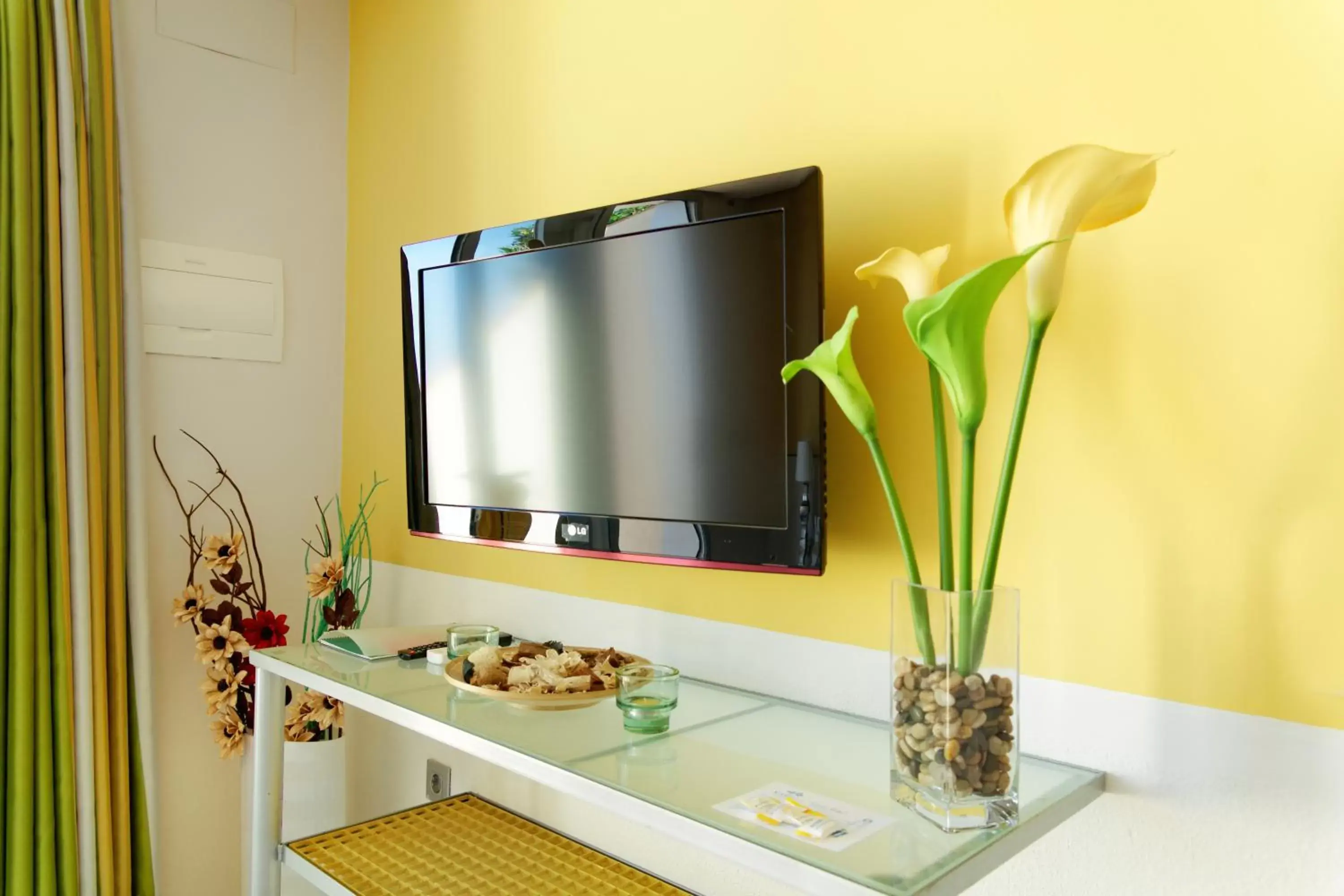 TV and multimedia, TV/Entertainment Center in Hotel Riosol