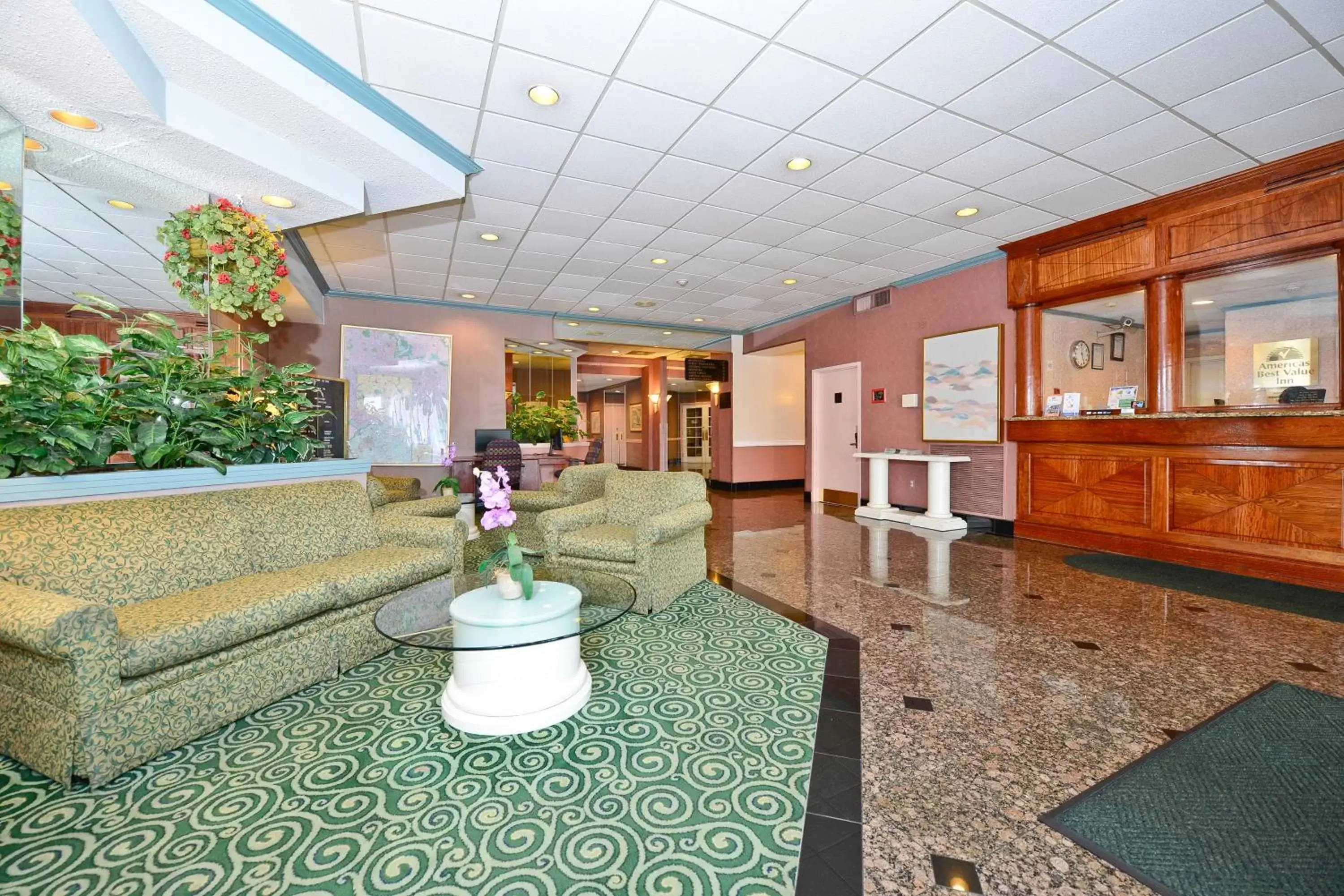 Lobby or reception in Americas Best Value Inn - Baltimore Lobby or reception in Americas Best Value Inn - Baltimore