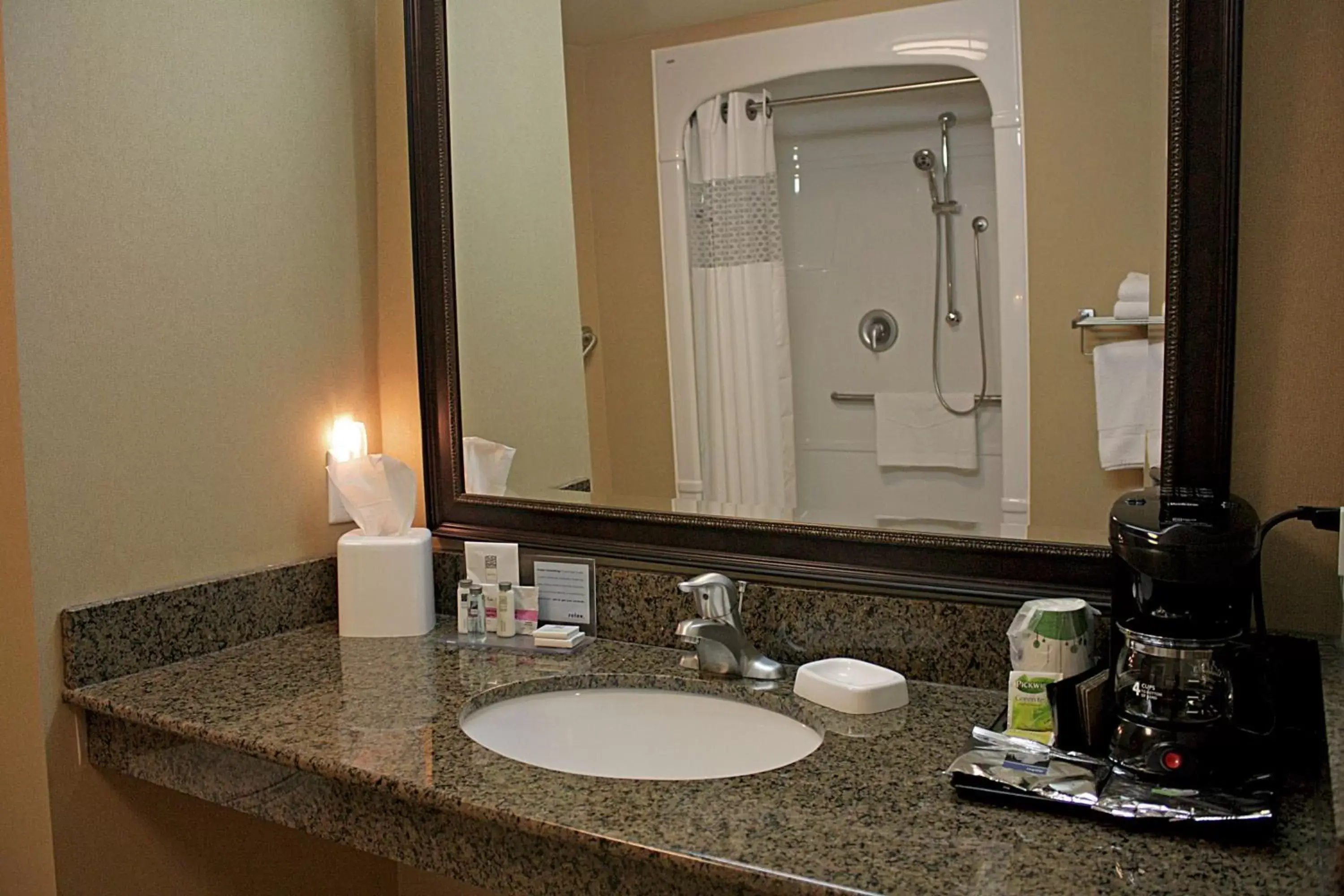 Bathroom in Hampton Inn by Hilton North Bay