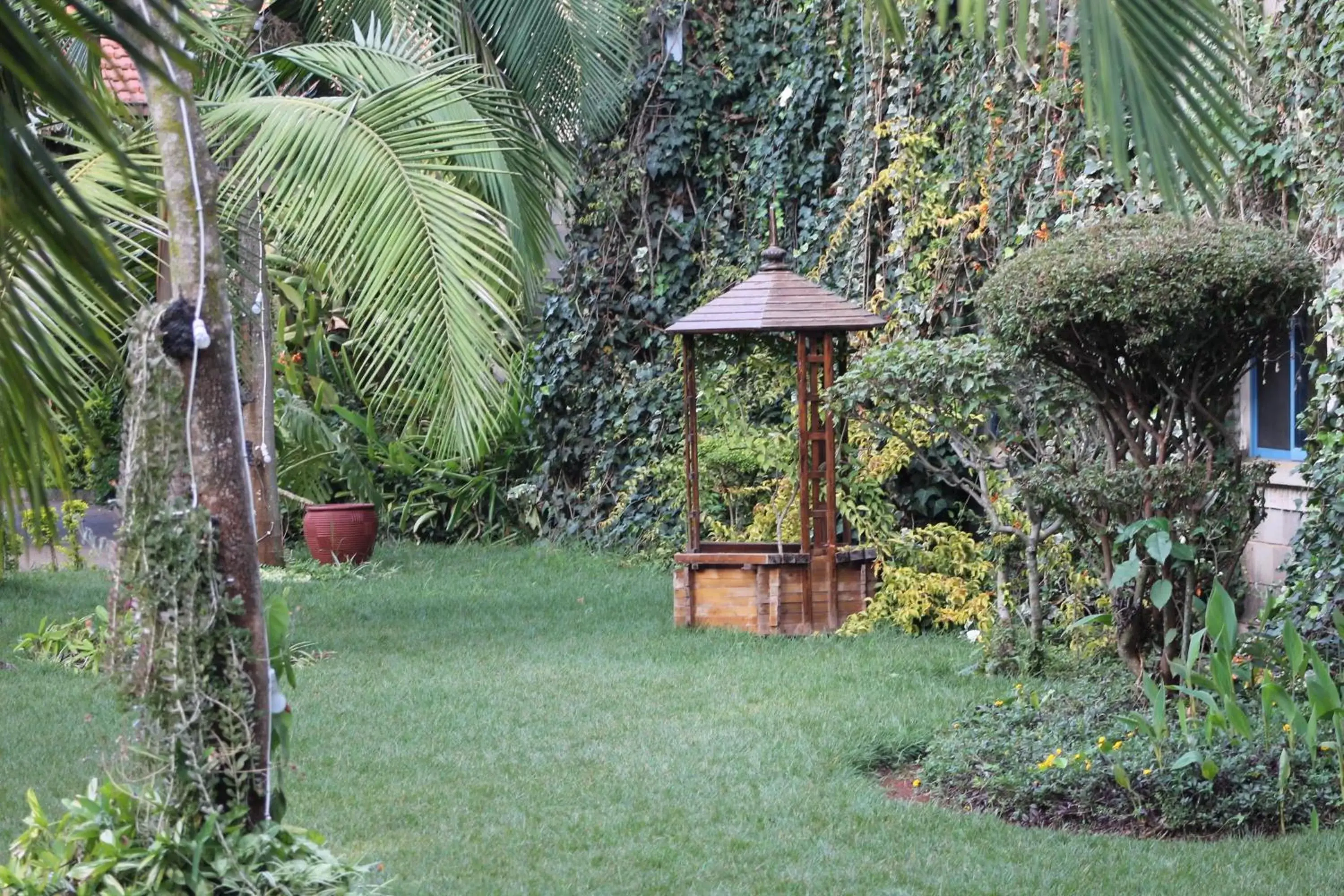 Garden in La Mada Hotel