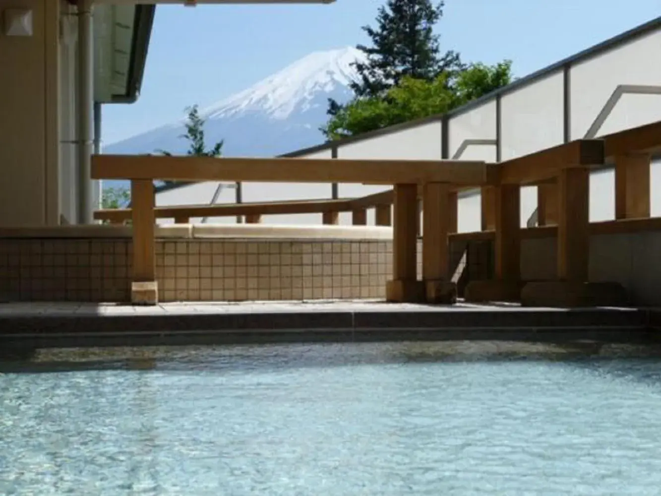 Hot Spring Bath, Swimming Pool in Lakeland Hotel Mizunosato