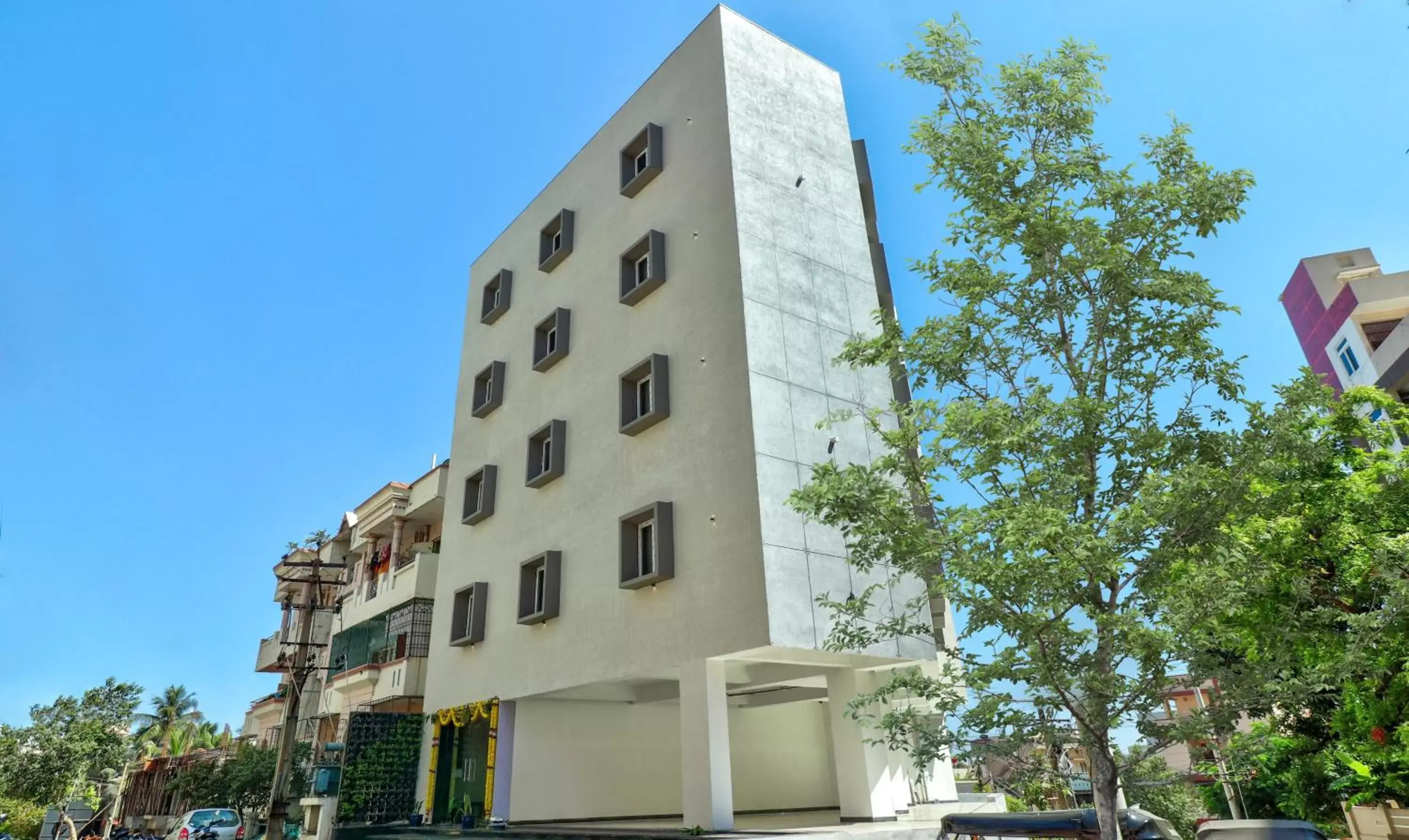 Property building in Treebo Sriz Cozy Seethamadhara Property building in Treebo Sriz Cozy Seethamadhara