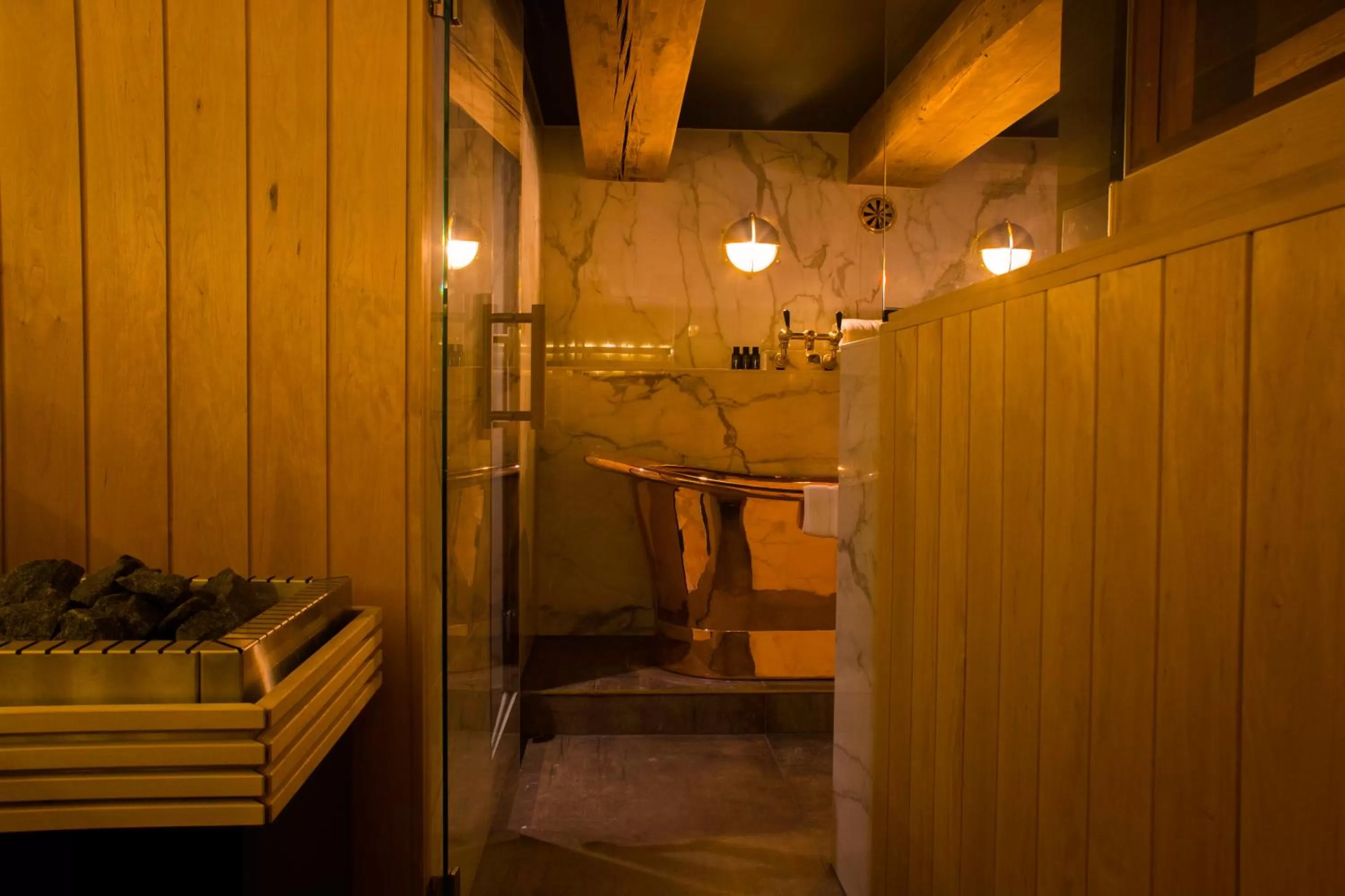 Sauna in Boutique Hotel The Noblemen