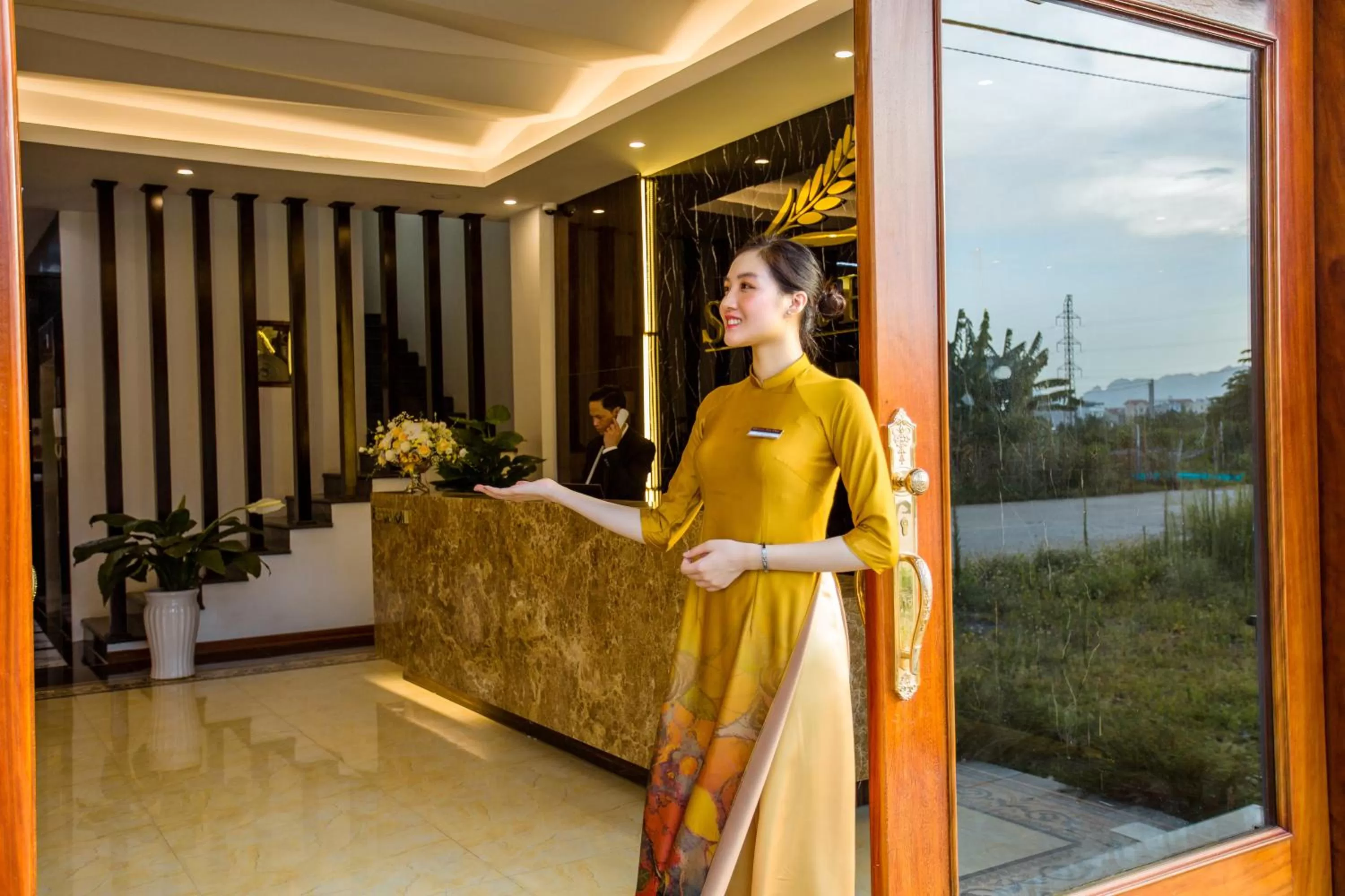 Staff in Salina Hotel Ninh Binh